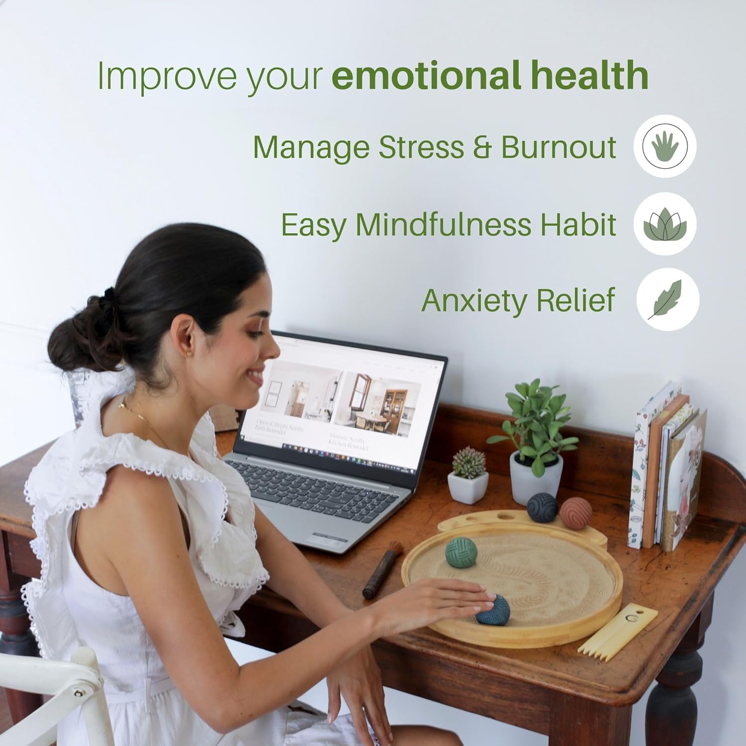 Enso - Kit Giardino Zen Giapponese da Scrivania - immagine 3