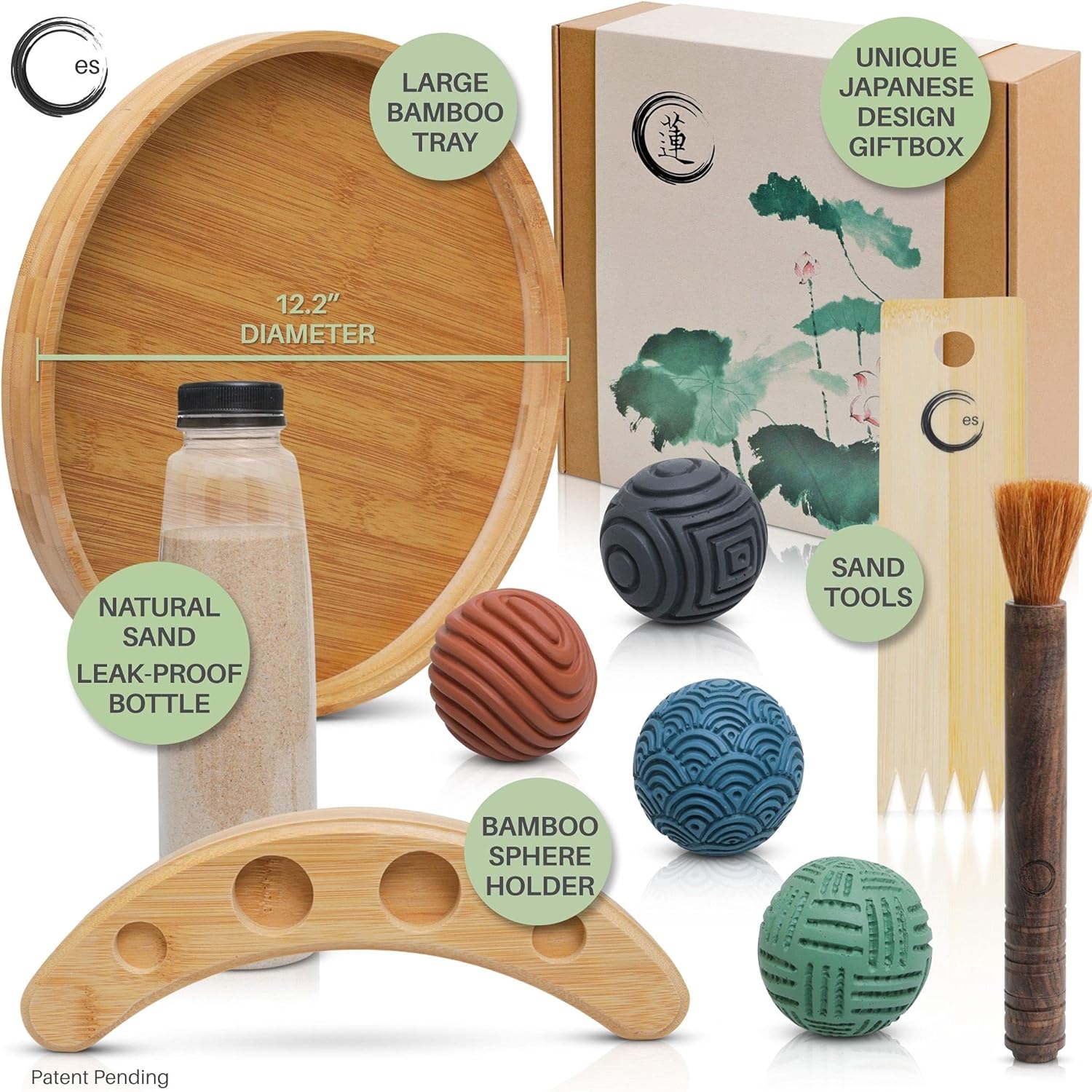 Enso - Kit Giardino Zen Giapponese da Scrivania - immagine 6