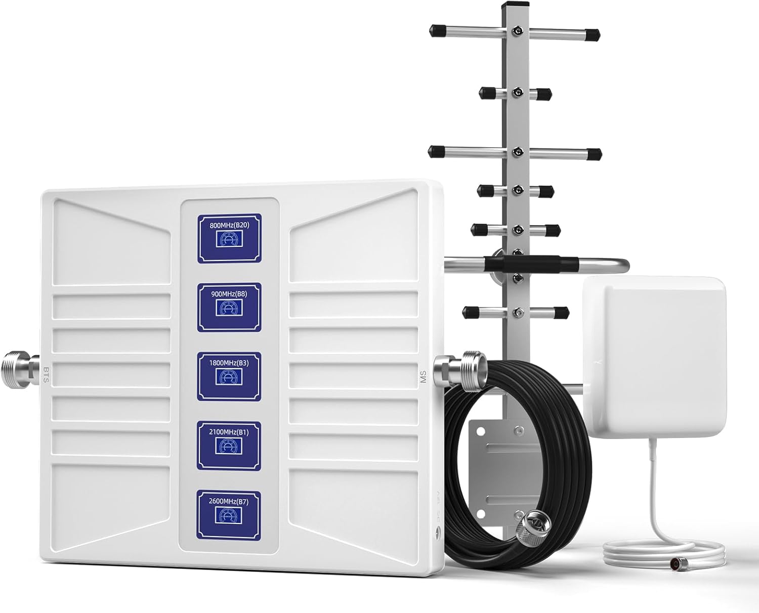 Amplificatore Segnale Cellulari 4G LTE 3G 2G 5 Bande - immagine 1