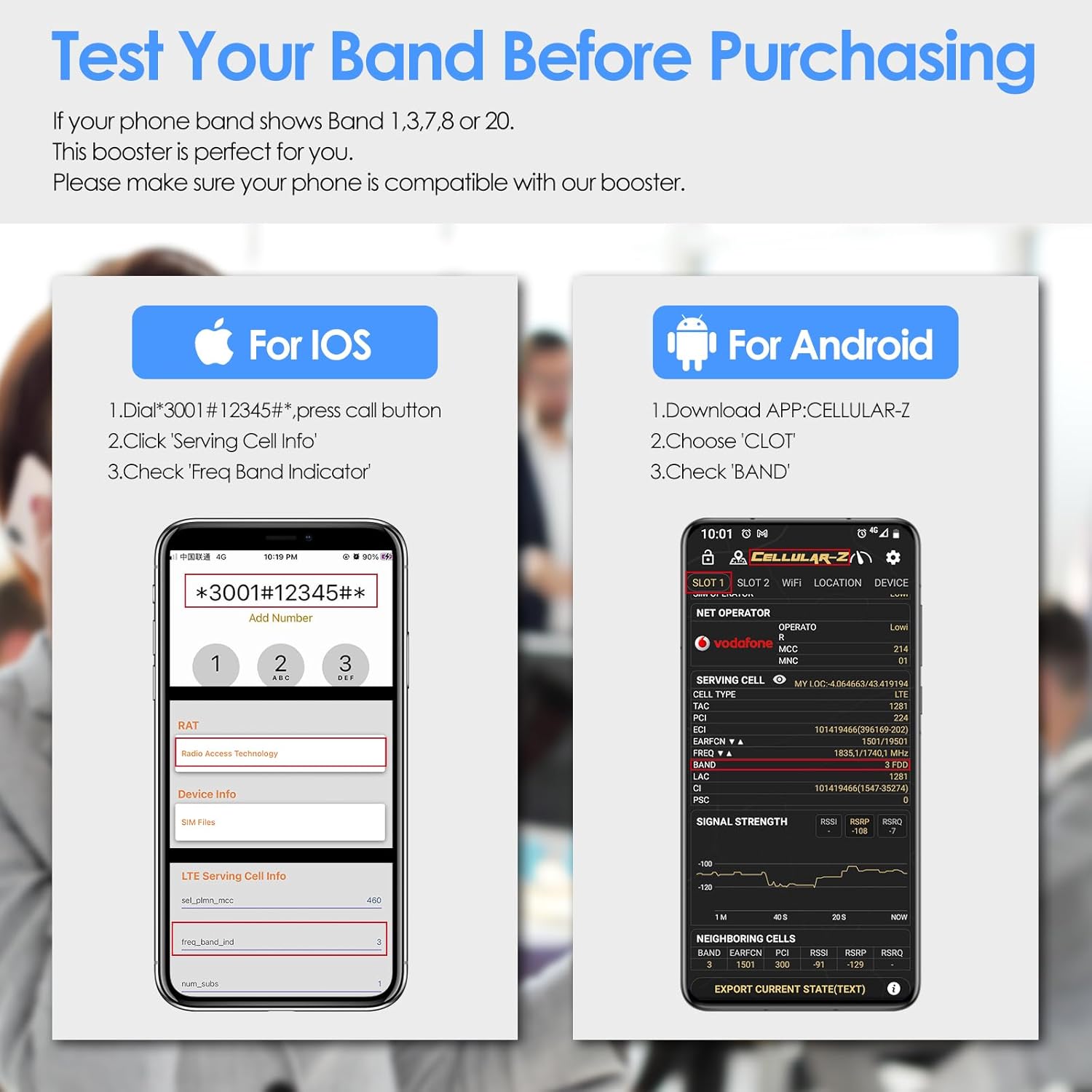 Amplificatore Segnale Cellulari 4G LTE 3G 2G 5 Bande - immagine 4