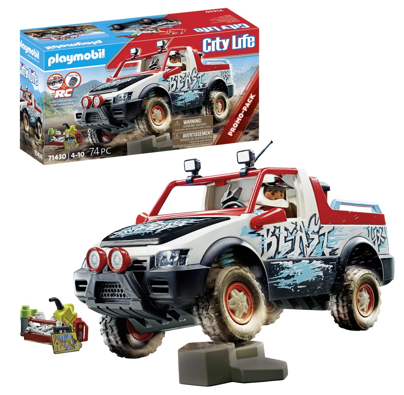 PLAYMOBIL RC-Vehicles 71430 Macchina da Rally