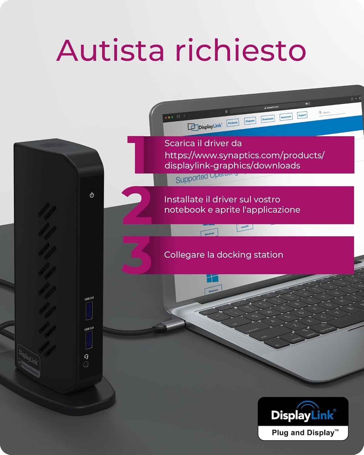 Icy Box Docking Station USB 3.0 / USB-C 11-in-1 - immagine 2