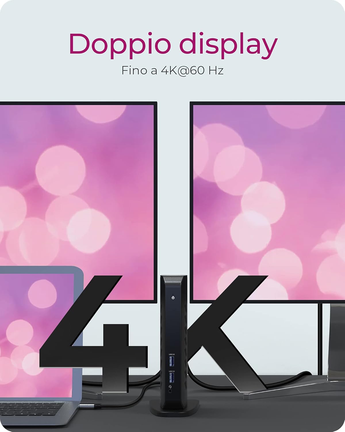 Icy Box Docking Station USB 3.0 / USB-C 11-in-1 - immagine 6