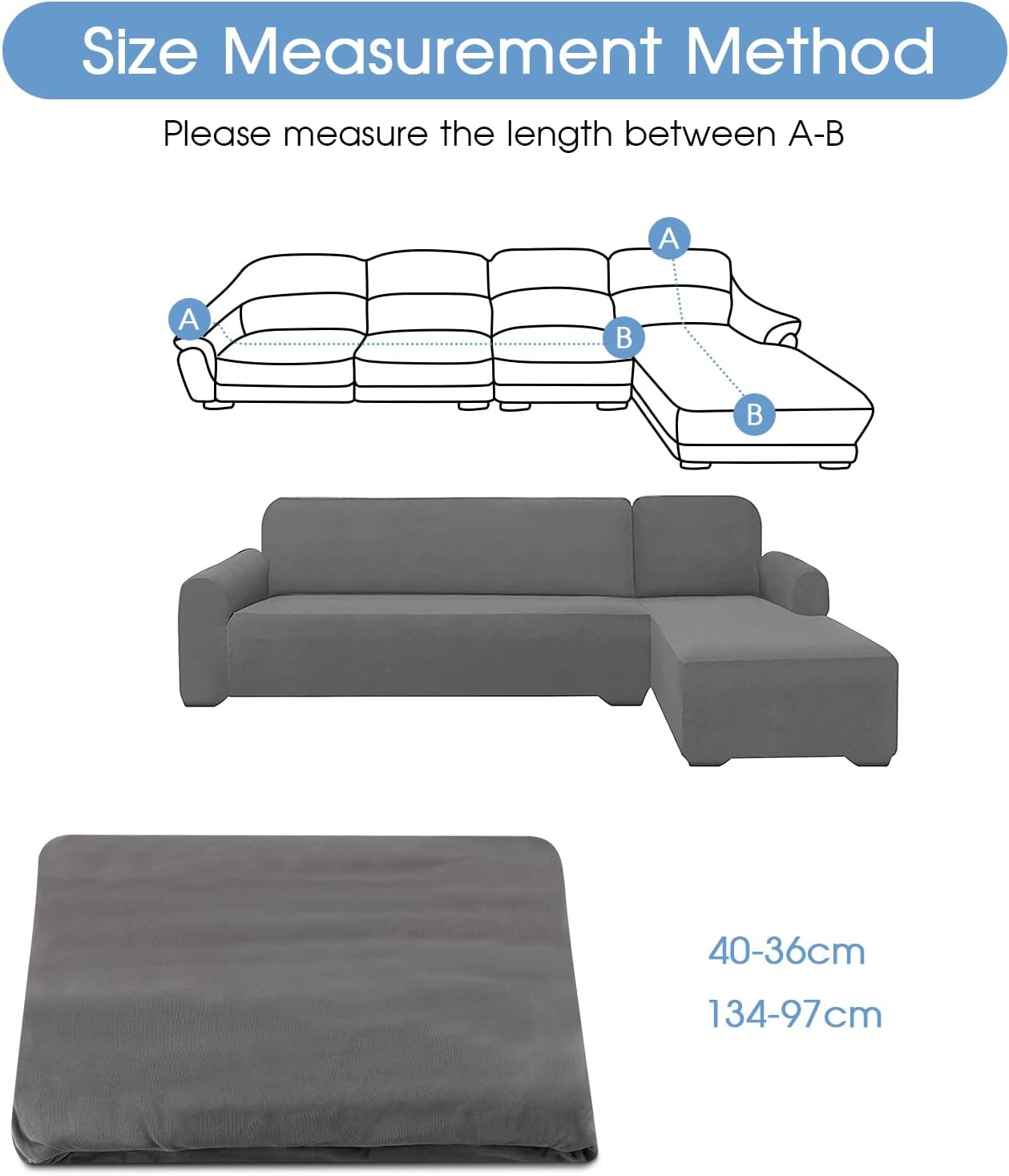 Copridivano a L impermeabile elasticizzato 3 posti - immagine 4