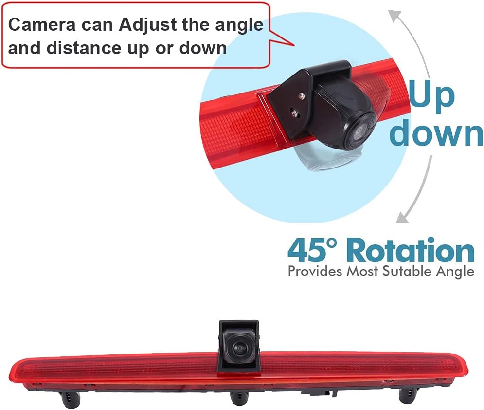 Telecamera Retromarcia Luce Freno per VW T5 (2003-2015) - immagine 4