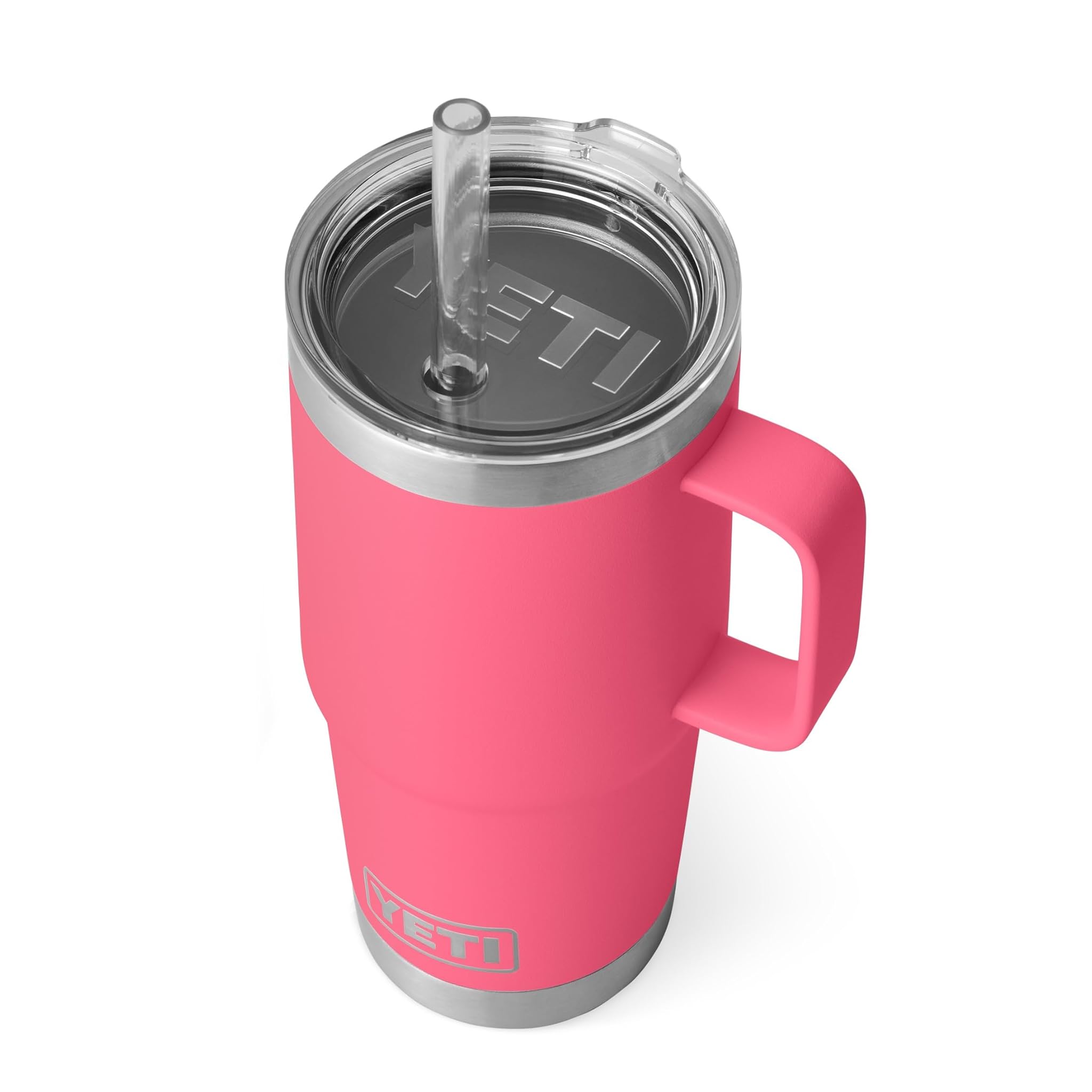 Yeti Rambler Straw Mug - Tazza Termica 739ml, Tropical Pink