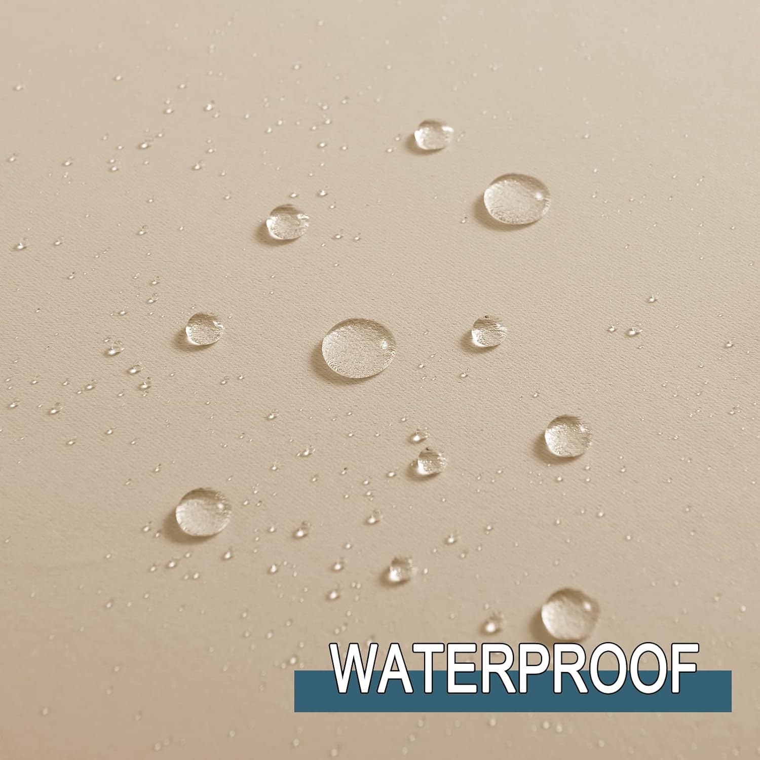 Pony Dance Tende da Sole per Balconi 2 Pezzi 132x213 CM, Beige - immagine 5