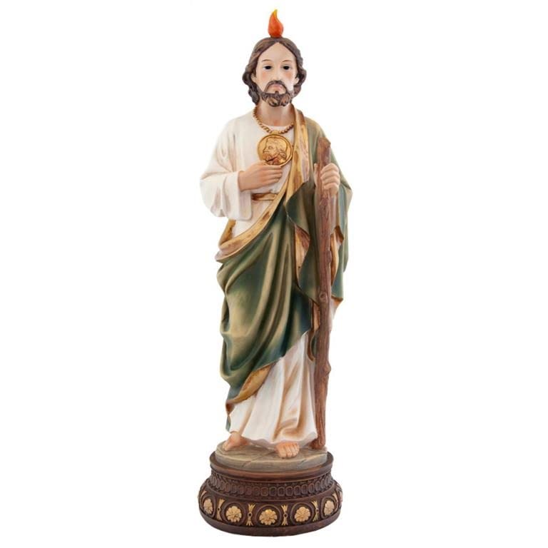 Statuetta di San Giuda Tadeo Grande in Resina, 60 cm