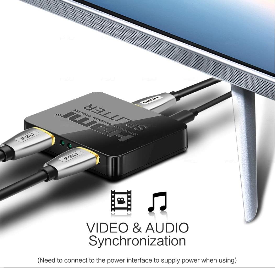 Premium Cord - Splitter HDMI a 2 Porte - immagine 4