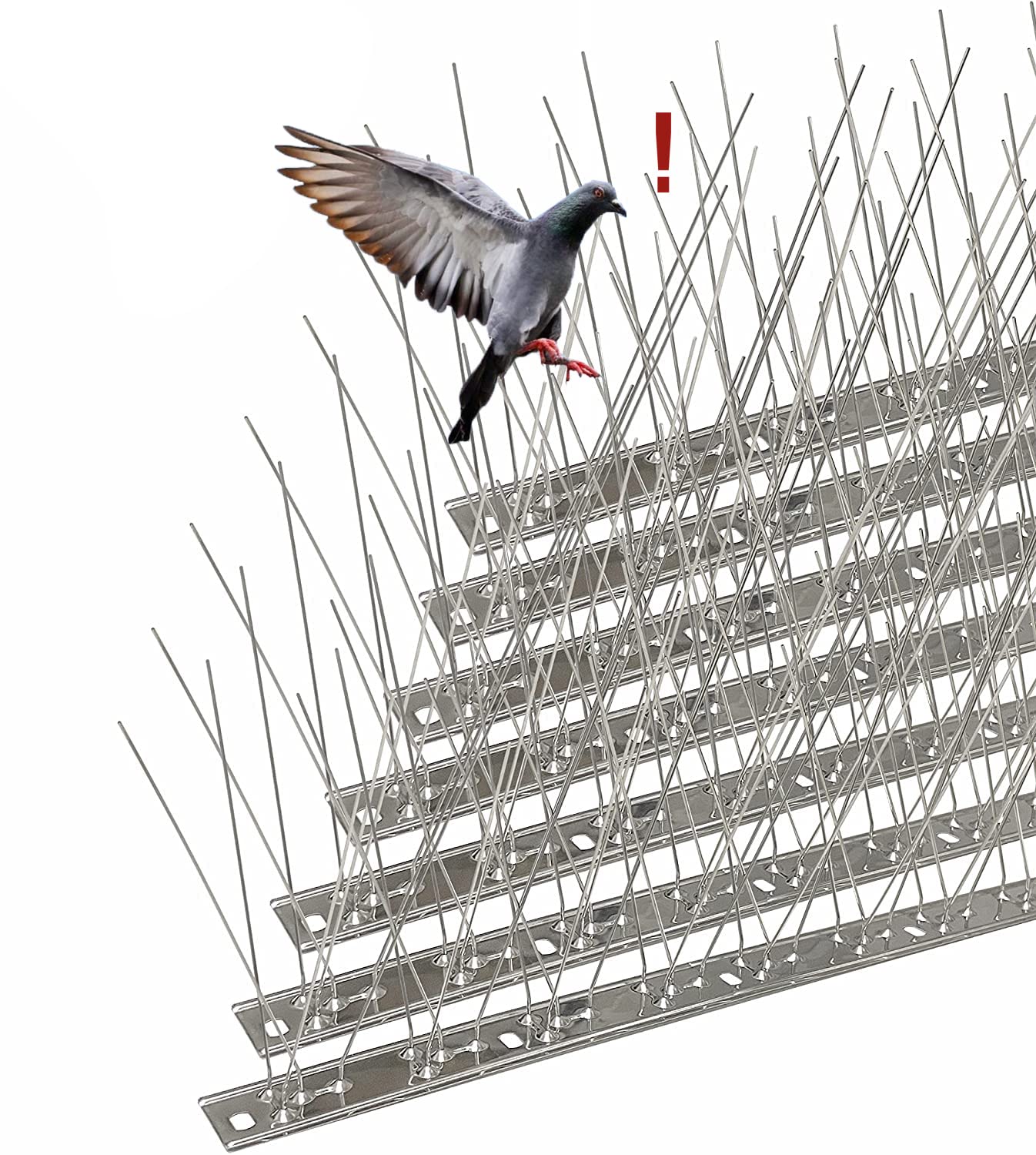 AOKKR Dissuasori per Piccioni 3.5 Metri (14 Pezzi)