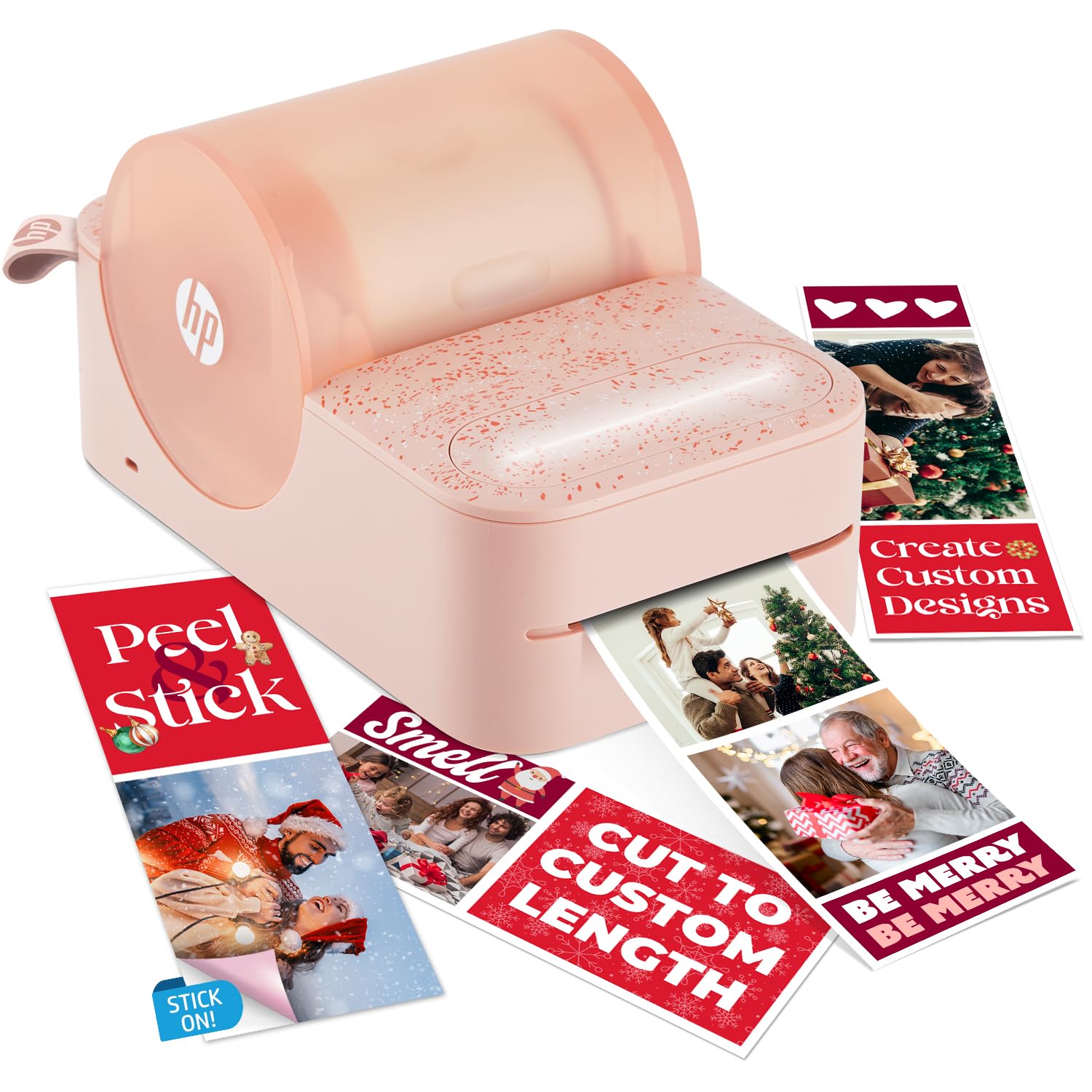 Hp Sprocket Panorama Instant - Stampante per Etichette, Rosa