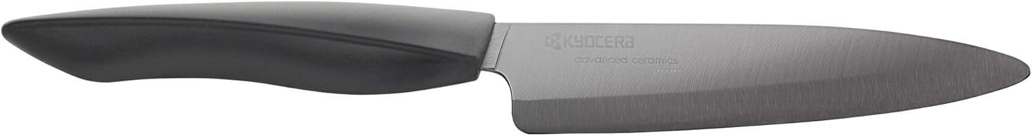Kyocera Shin Universalmesser 1, Ceramica, Nero, 24,1 x 3,3 x 1,7 cm