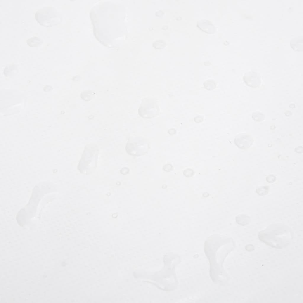 vidaXL Telone Bianco 5x6 m 650 g/m² - immagine 7