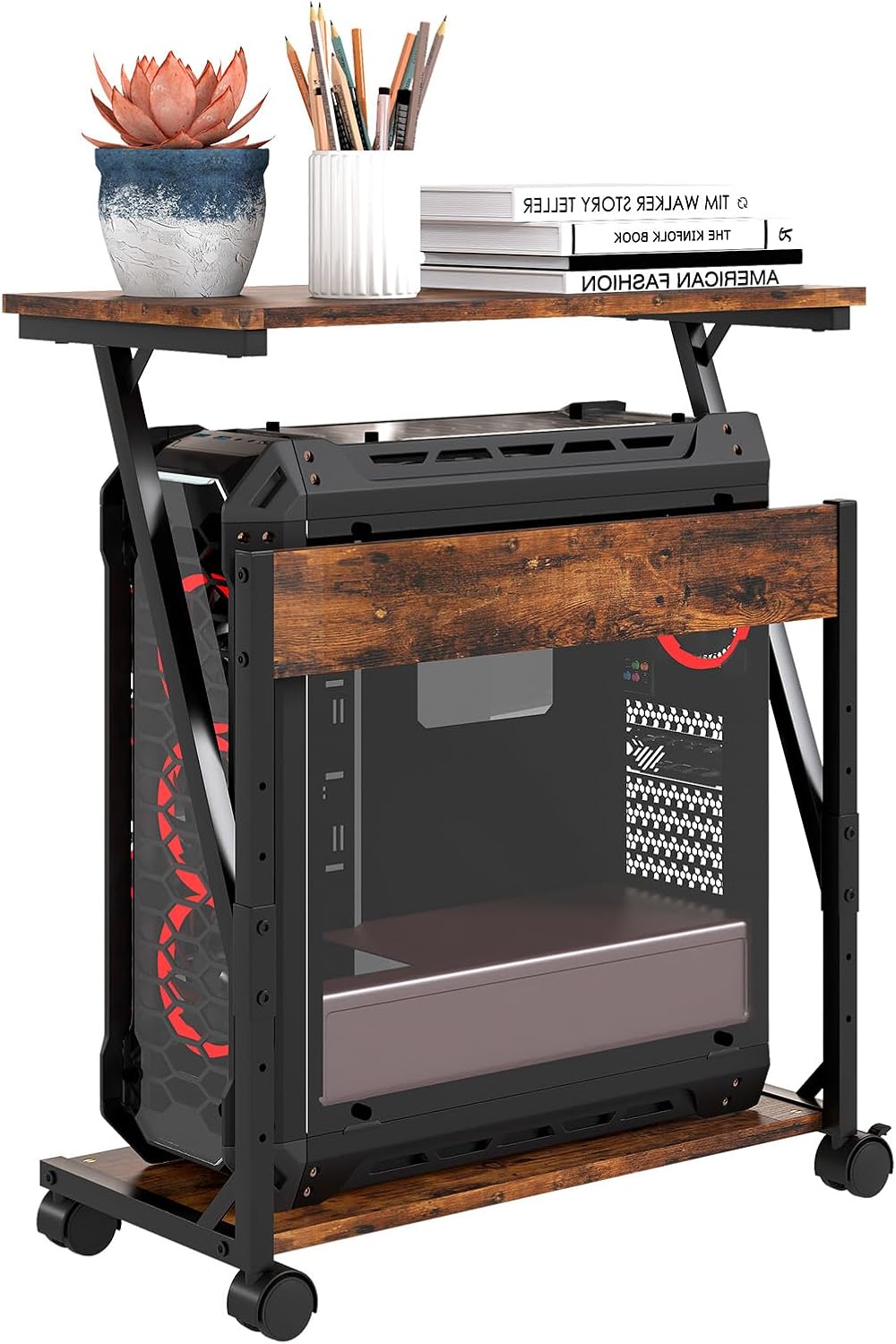 Tcatec Supporto CPU Regolabile 2 Strati - immagine 1