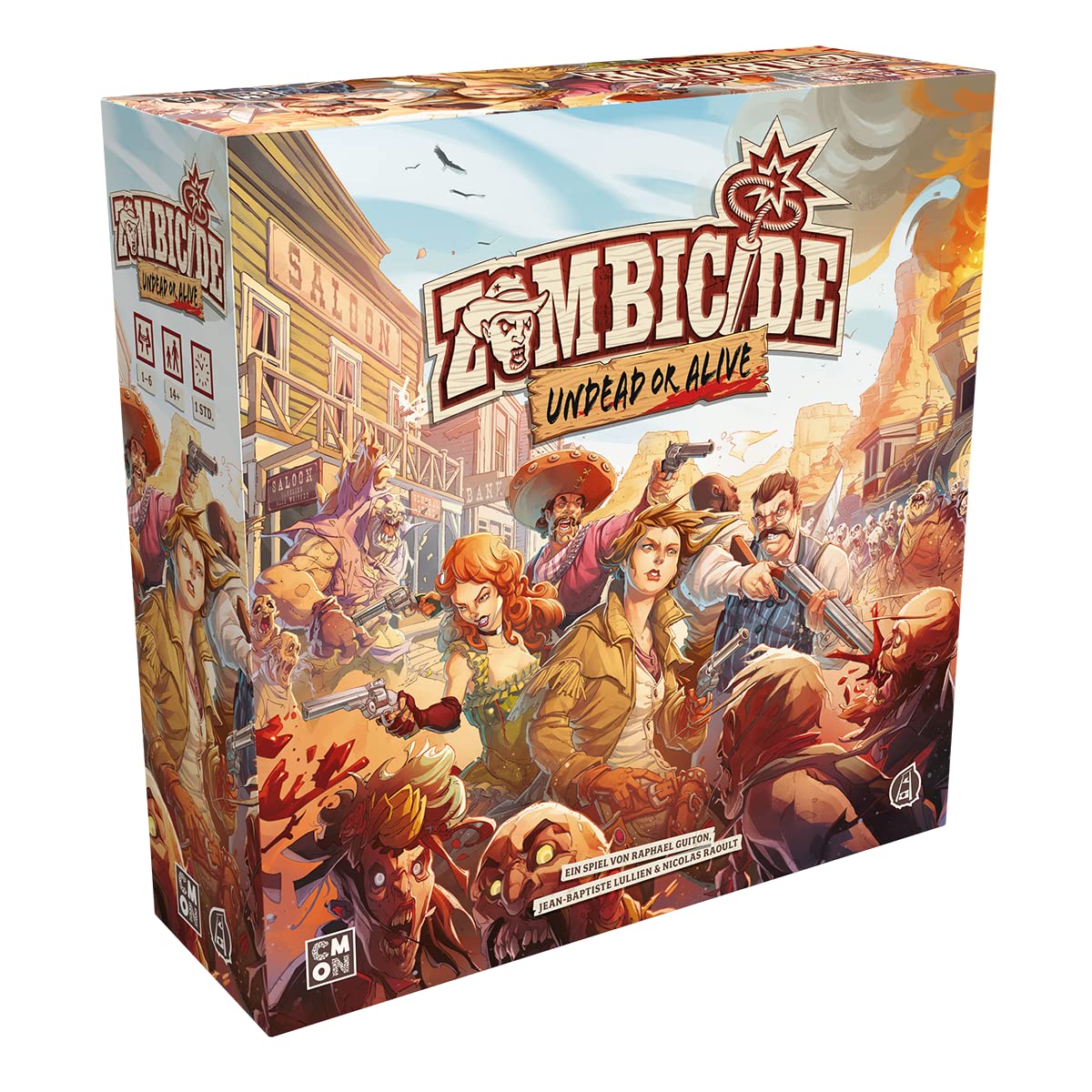 Cmon- Zombicide: Undead o Alive Gioco da Tavolo