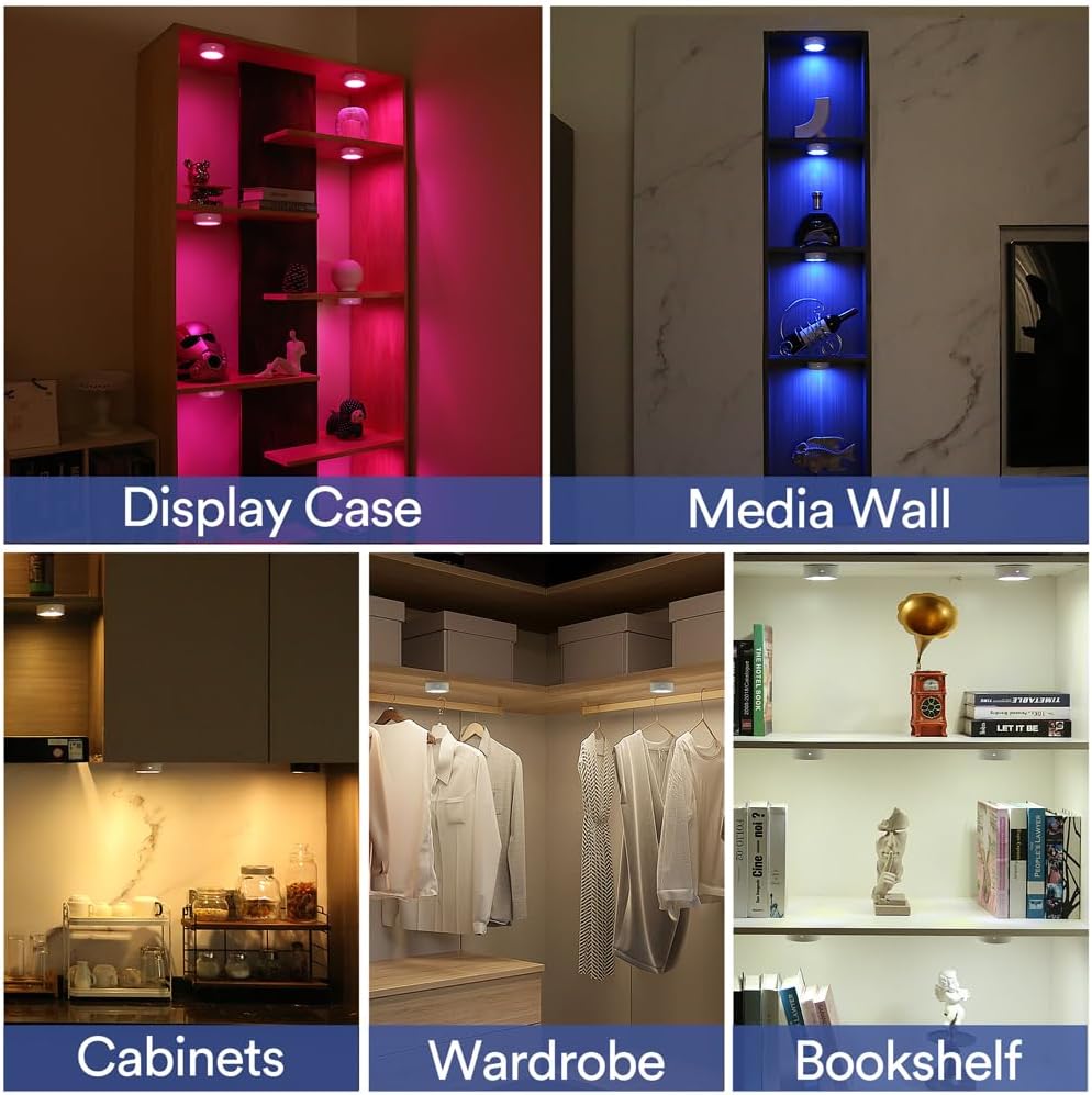 Onumii Luce LED Sottopensile Cucina a Batteria (2 Pezzi) - immagine 4