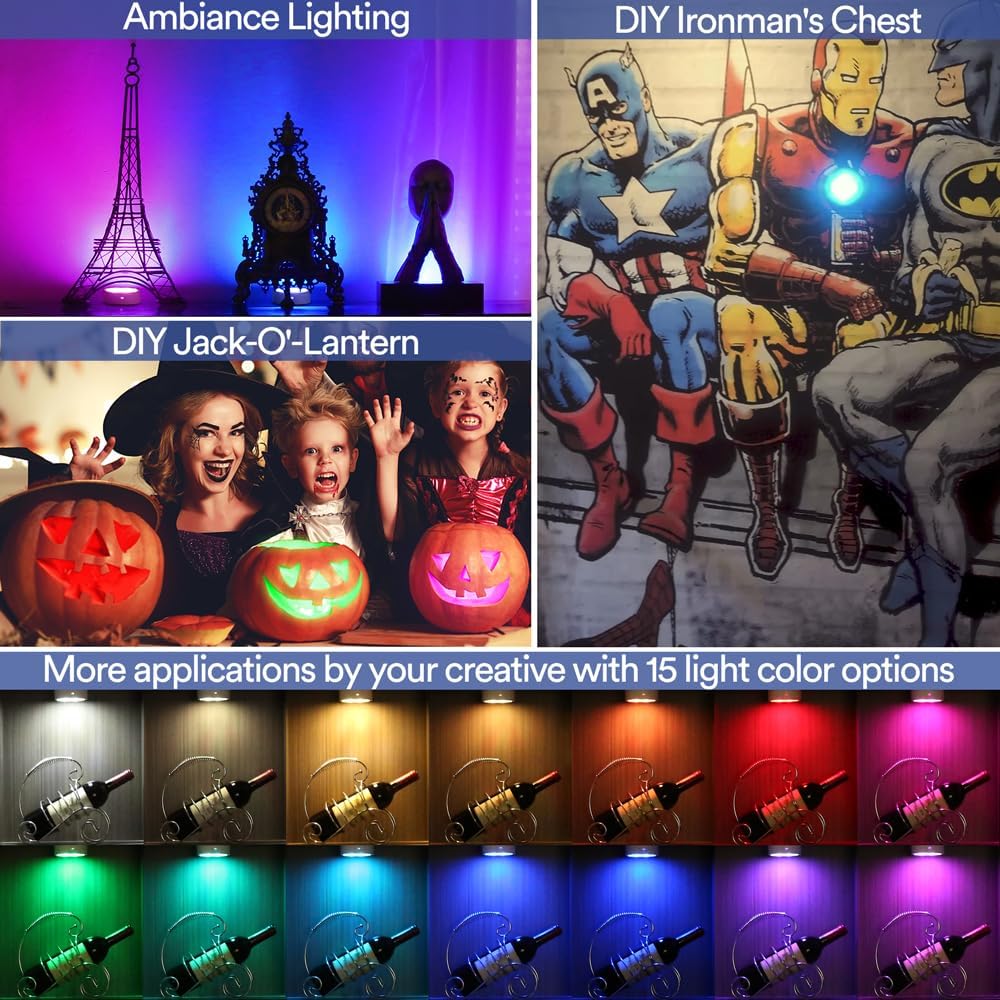 Onumii Luce LED Sottopensile Cucina a Batteria (2 Pezzi) - immagine 5