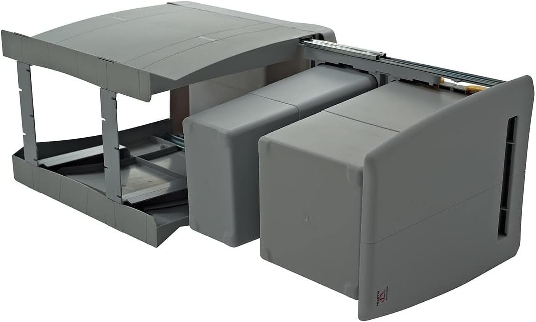 Elletipi PTA 3040B Pattumiera Differenziata Estraibile per Base - immagine 3