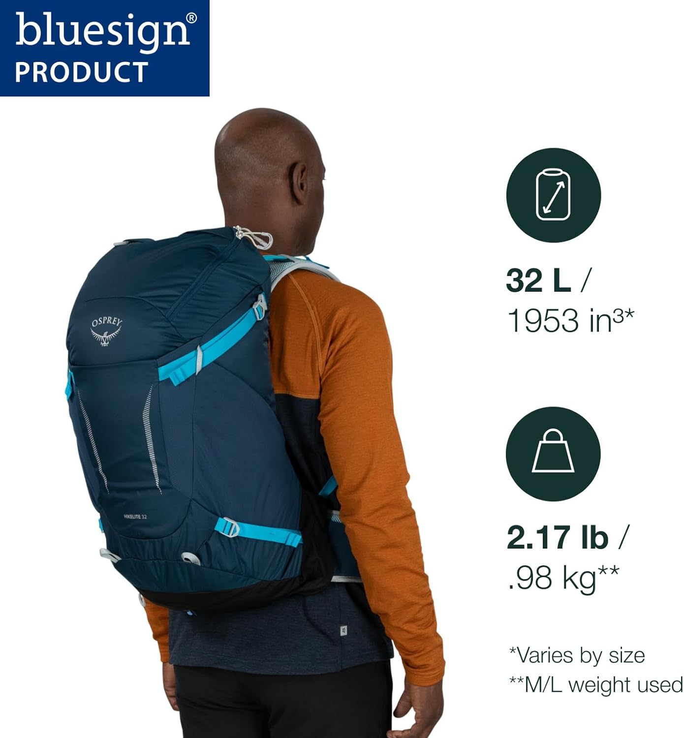 Osprey Hikelite Unisex Zaino - immagine 2