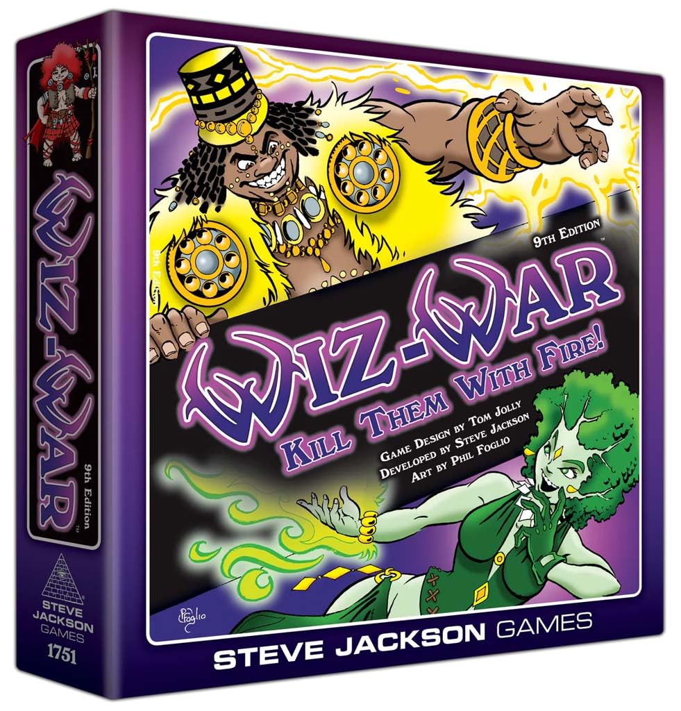 Steve Jackson Games | Wiz-War - Card and Board Game