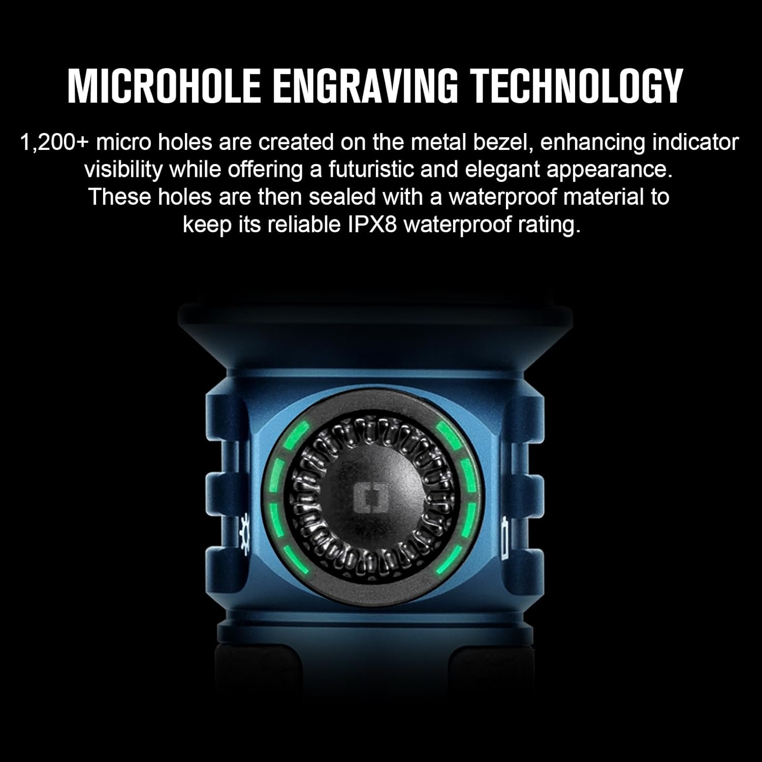 OLIGHT Seeker 4 Pro Torcia Ricaricabile 4600 Lumen, Blu Scuro - immagine 4