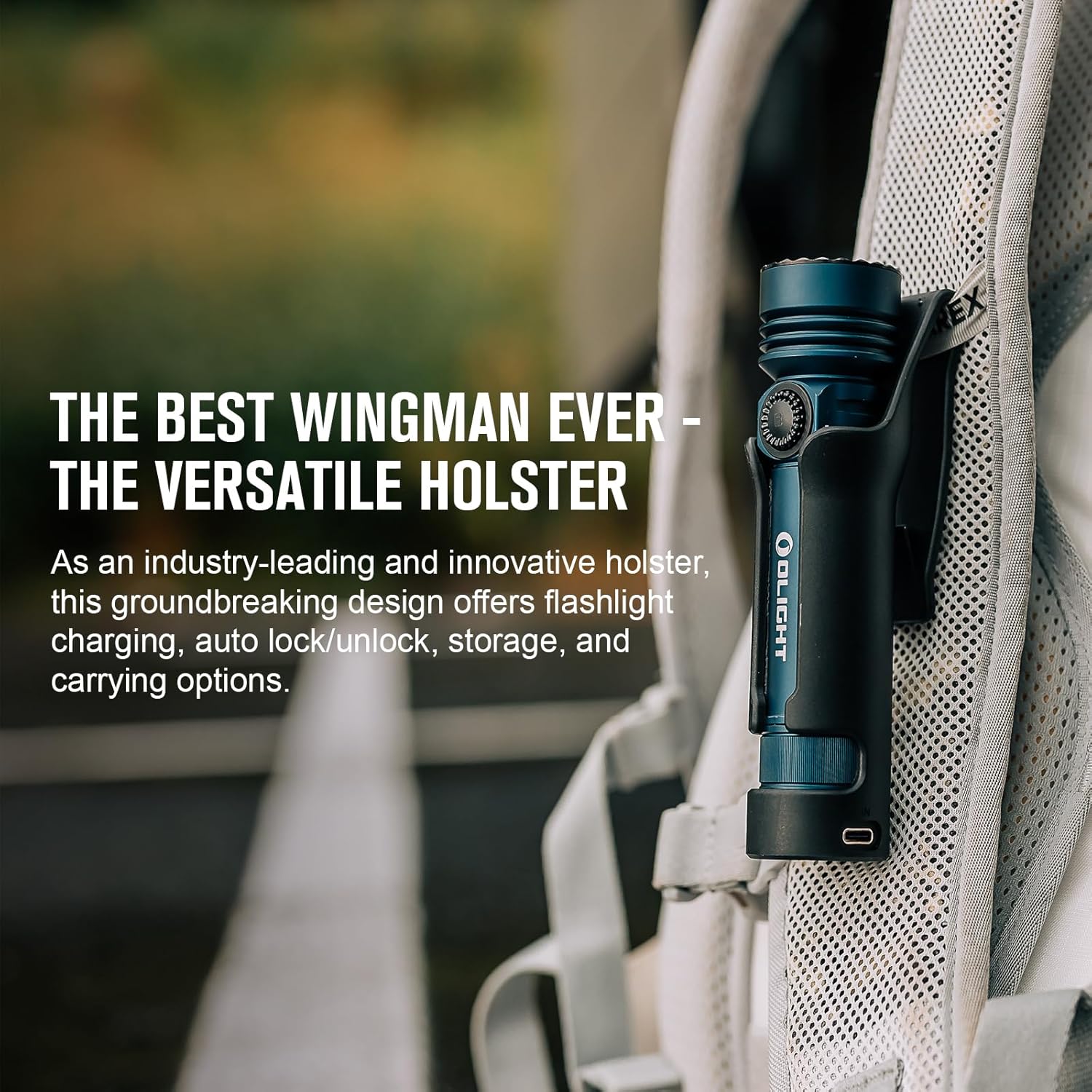 OLIGHT Seeker 4 Pro Torcia Ricaricabile 4600 Lumen, Blu Scuro - immagine 5