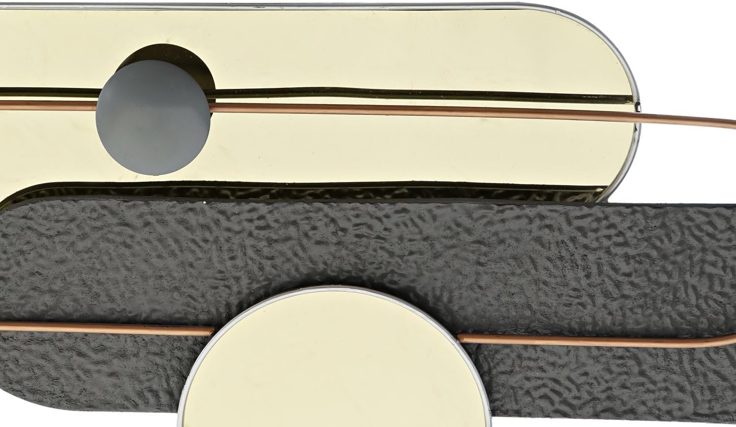 DECORACION PARED METAL PVC 96X5X40,6 MODERNO - immagine 3