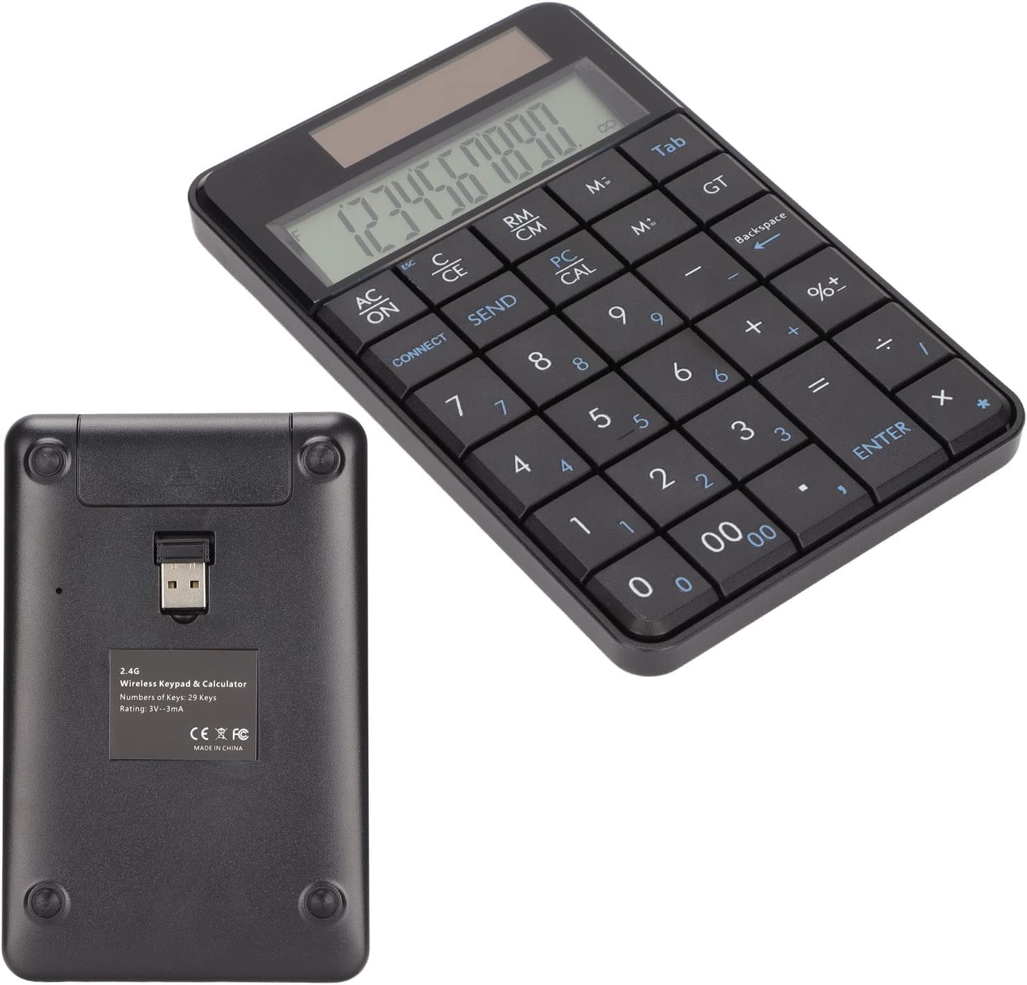 Tastiera Numerica Wireless 2 in 1 Calcolatrice - immagine 6