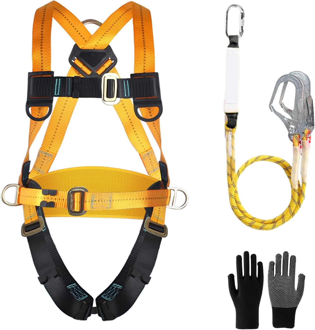 Imbracatura di Sicurezza Anticaduta Doppia Fune 100kg - immagine 1