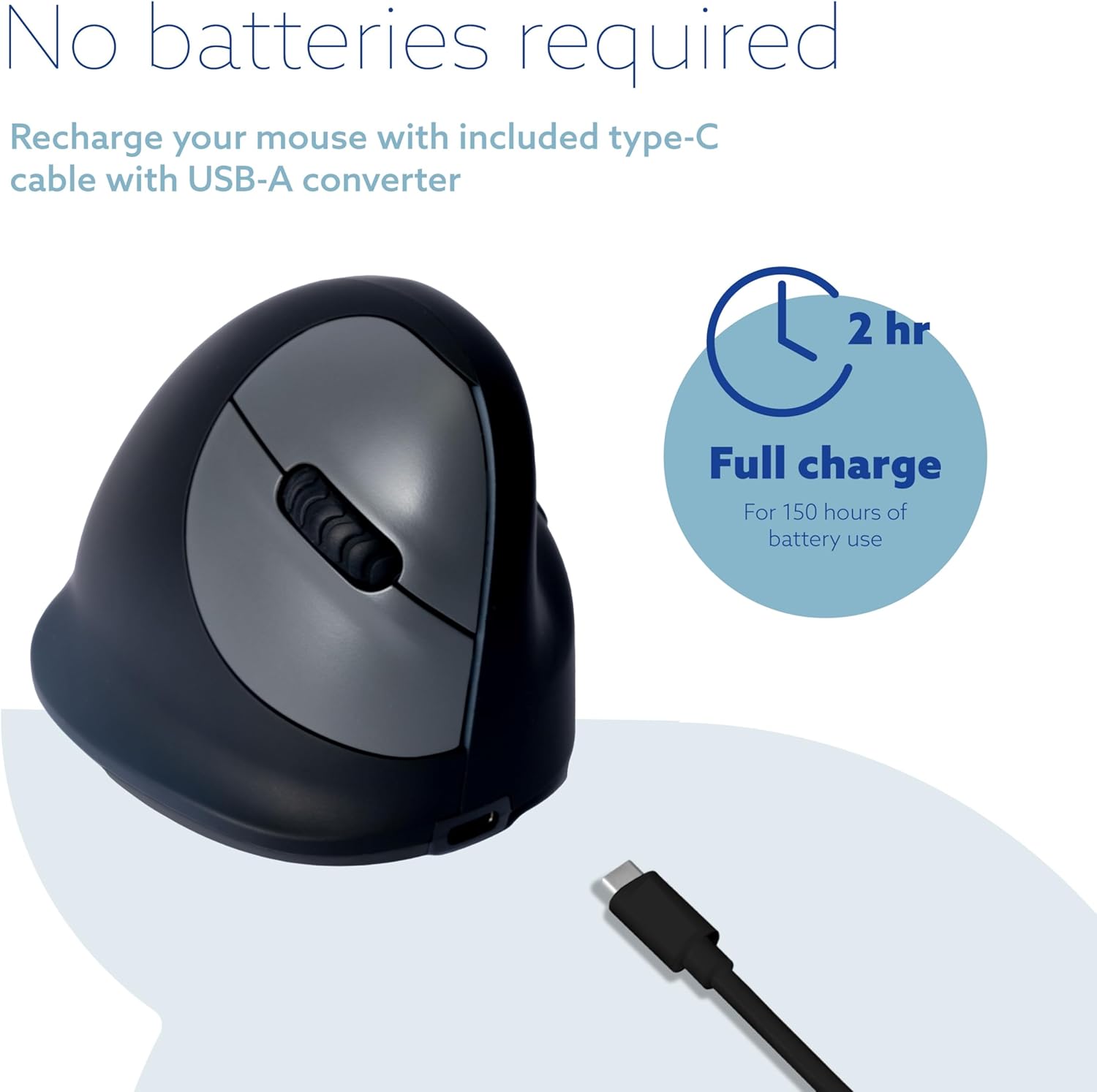 R-Go Tools HE Mouse R-Go Ergonomico Wireless - immagine 5