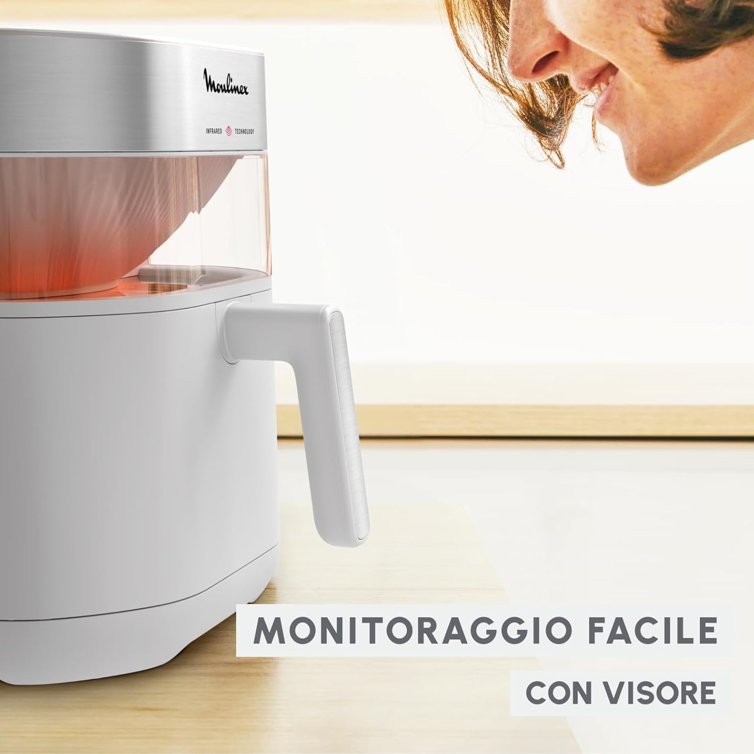 Moulinex Easy Fry Infrared - Friggitrice ad Aria 7L - immagine 2