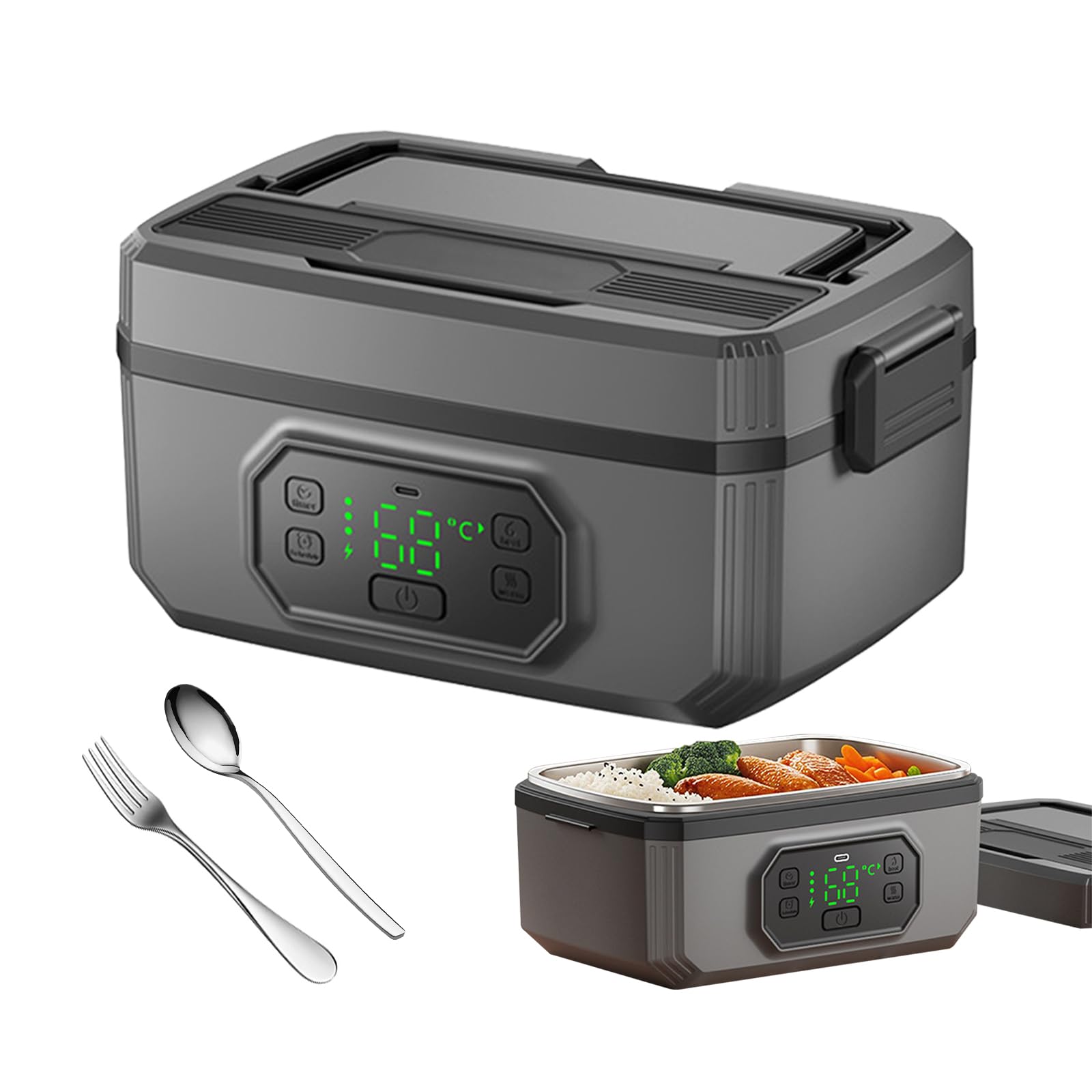 Lunch Box con Batteria 24.000 mAh, 1600 ML