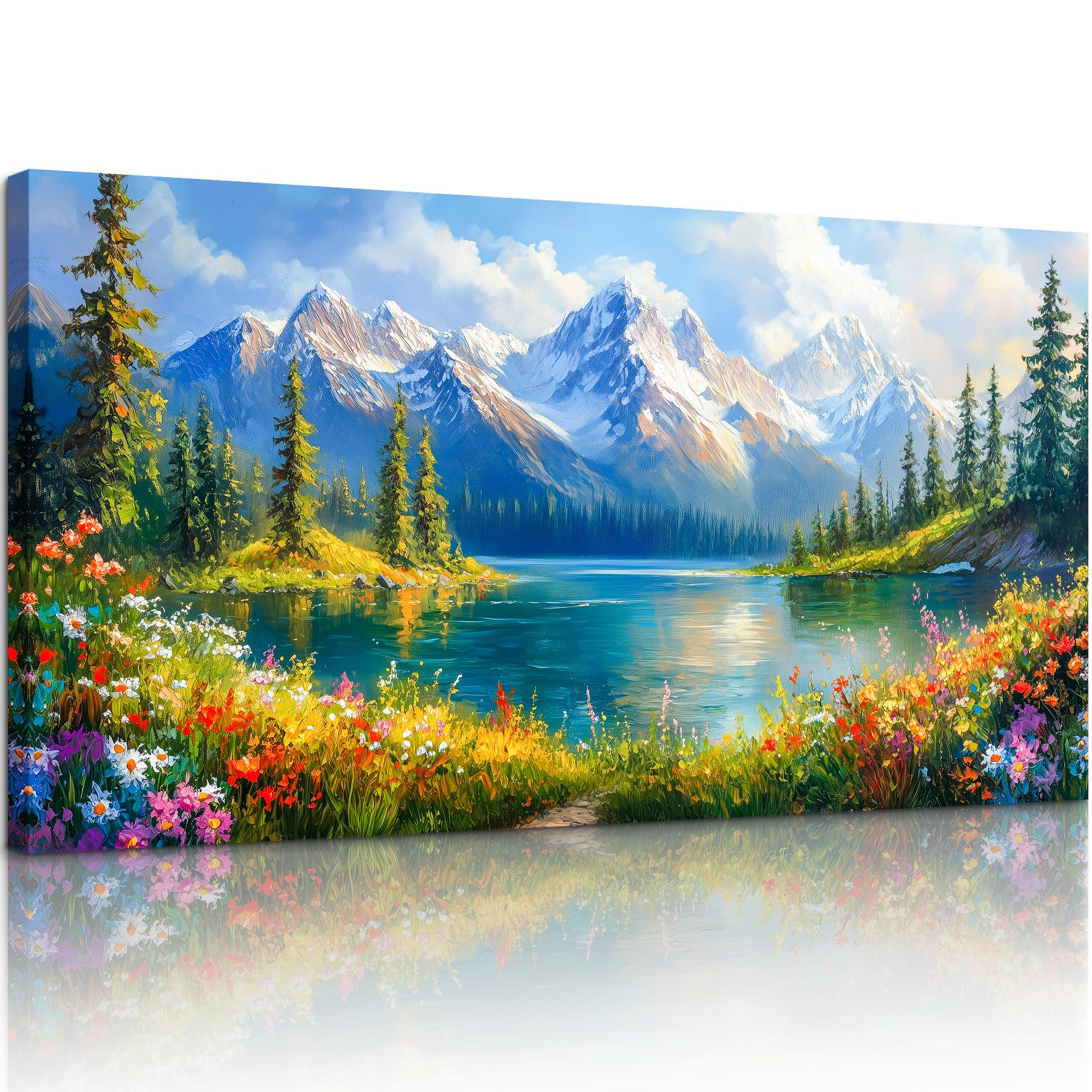 MHARTK66 Quadri Moderni Soggiorno 50x100 cm