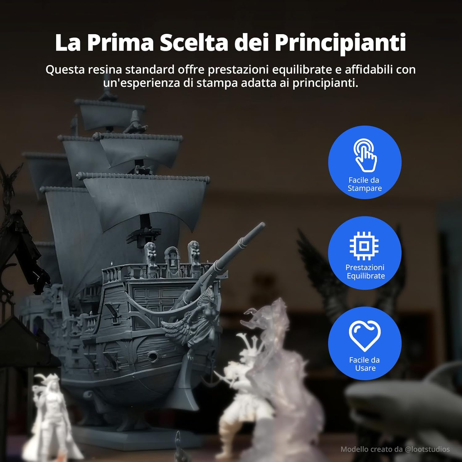 ANYCUBIC Resina Stampante 3D UV 405nm (2kg) - immagine 2