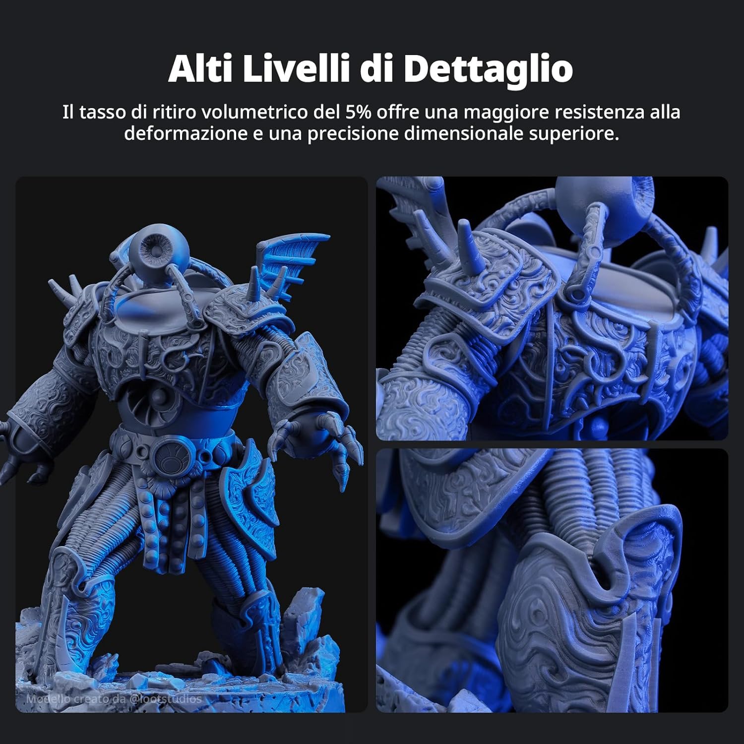 ANYCUBIC Resina Stampante 3D UV 405nm (2kg) - immagine 3