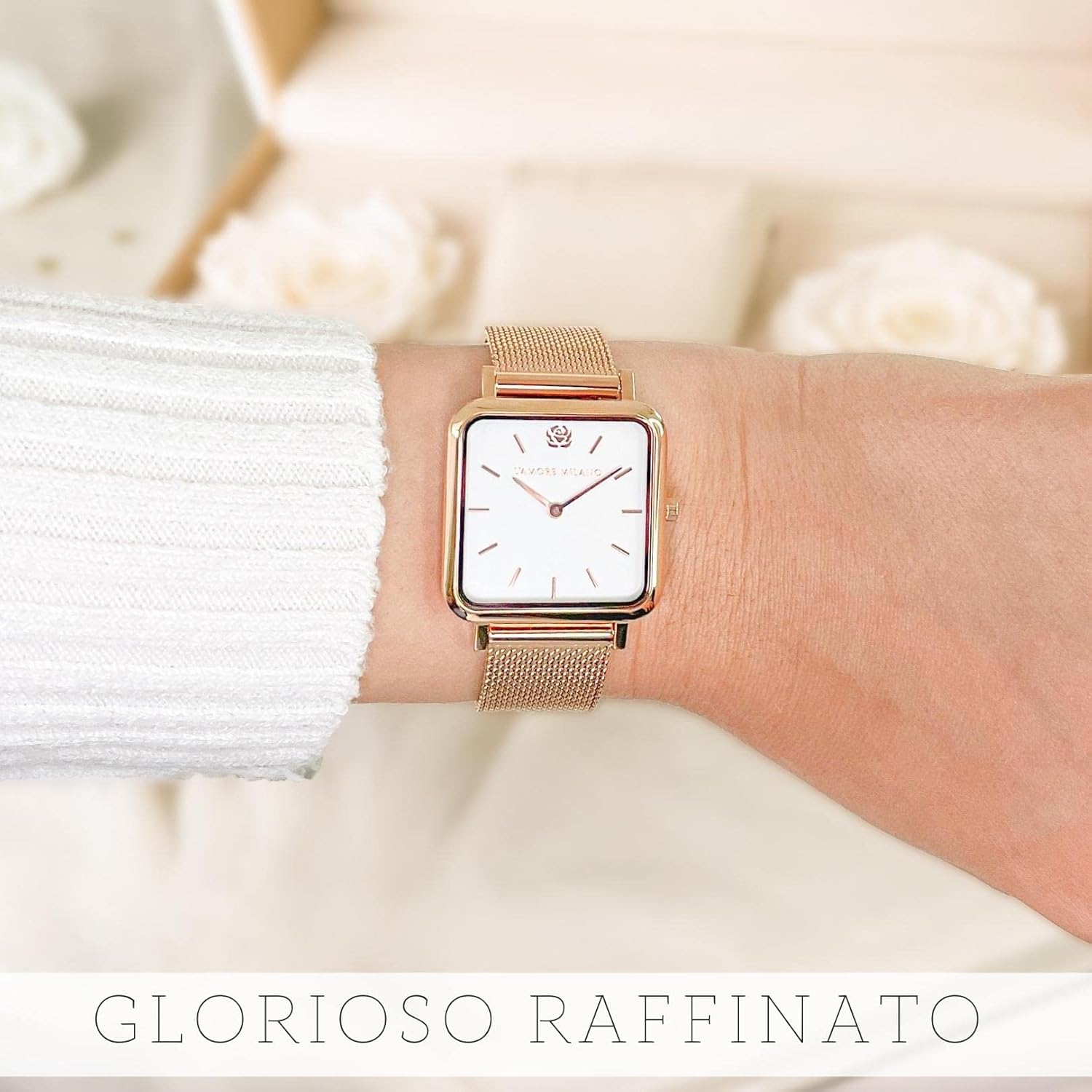 L'AMORE MILANO - Orologio Donna Impermeabile 3 ATM - immagine 3