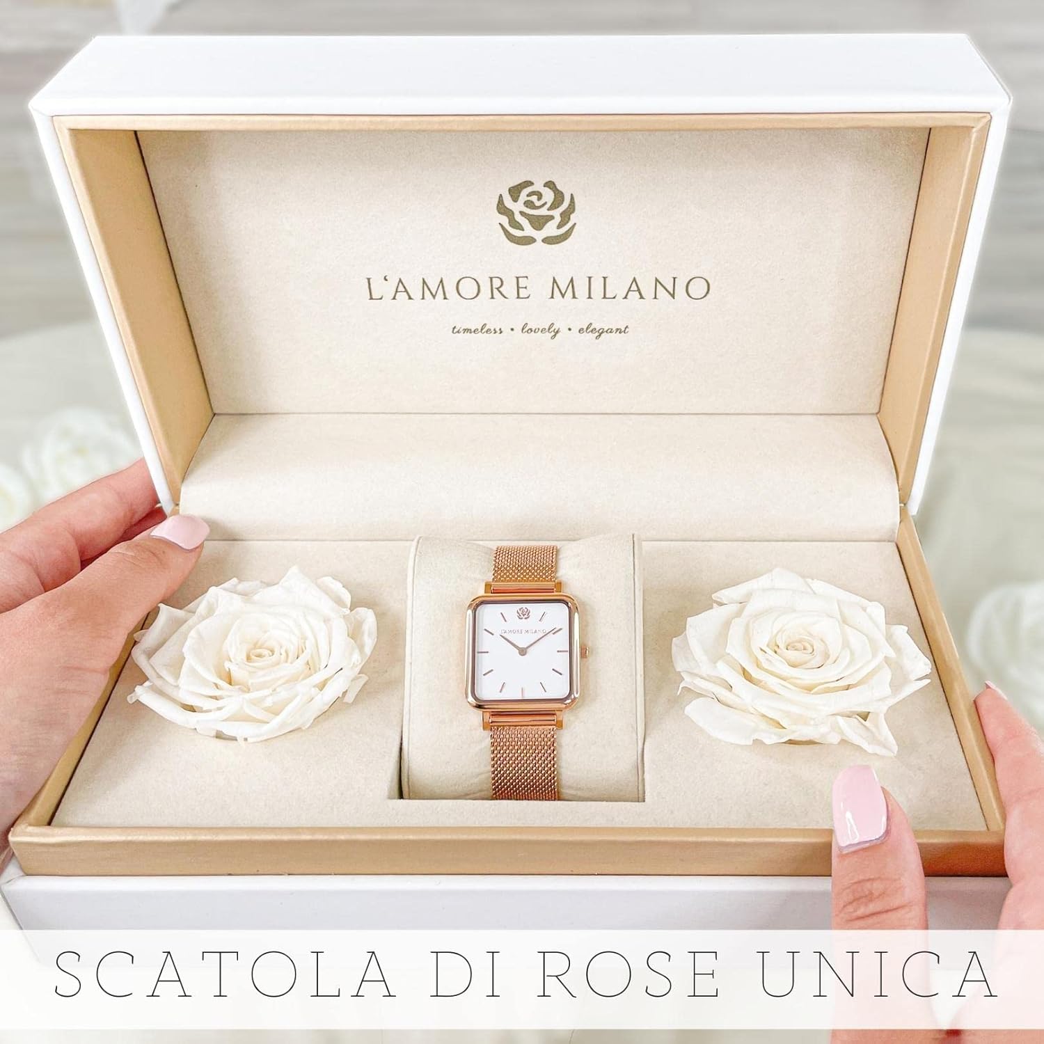 L'AMORE MILANO - Orologio Donna Impermeabile 3 ATM - immagine 4