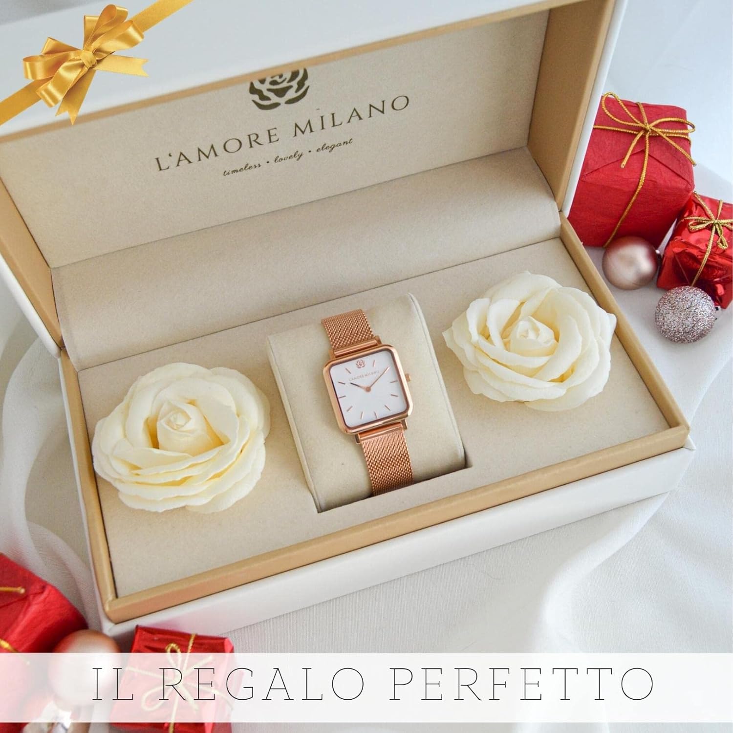 L'AMORE MILANO - Orologio Donna Impermeabile 3 ATM - immagine 7