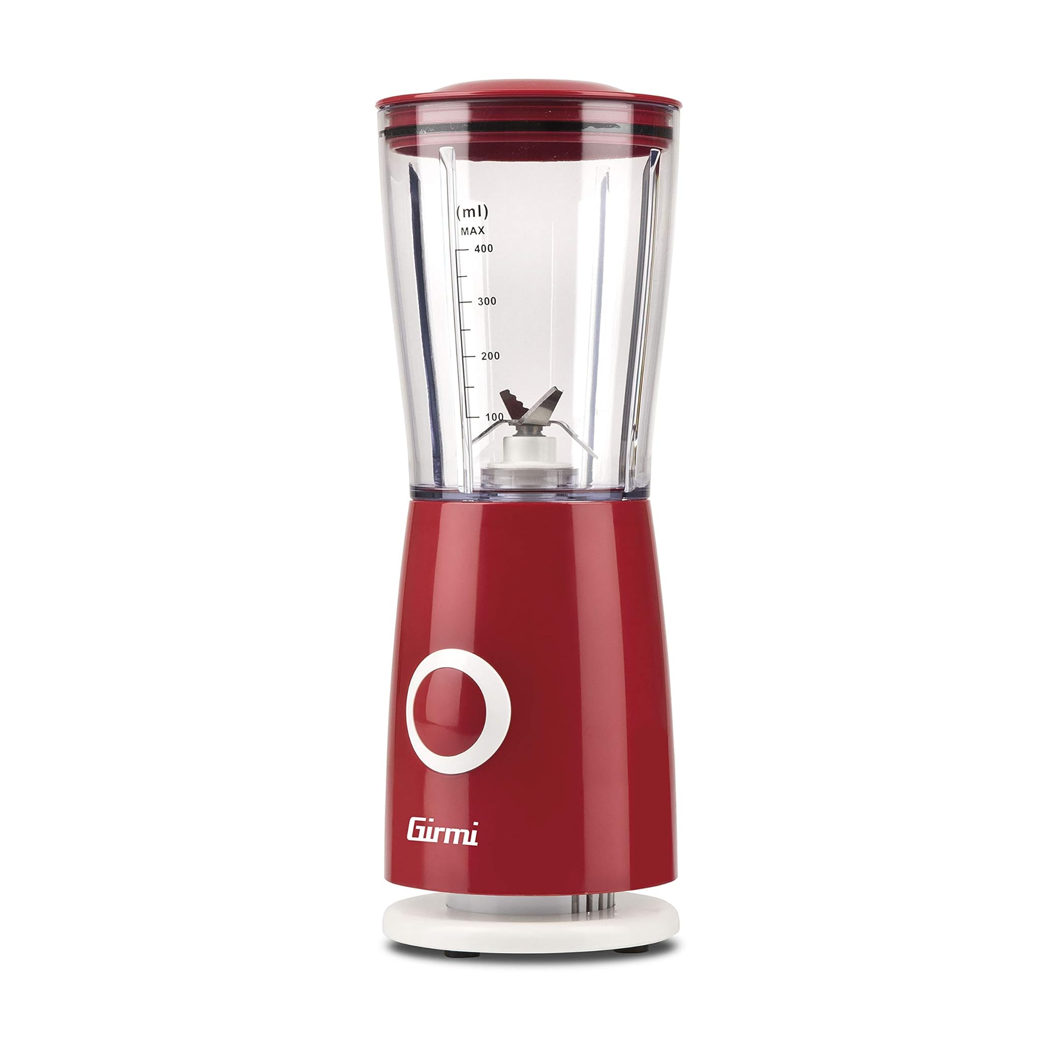 Girmi FR03 Frullatore Elettrico 400 ml, Rosso