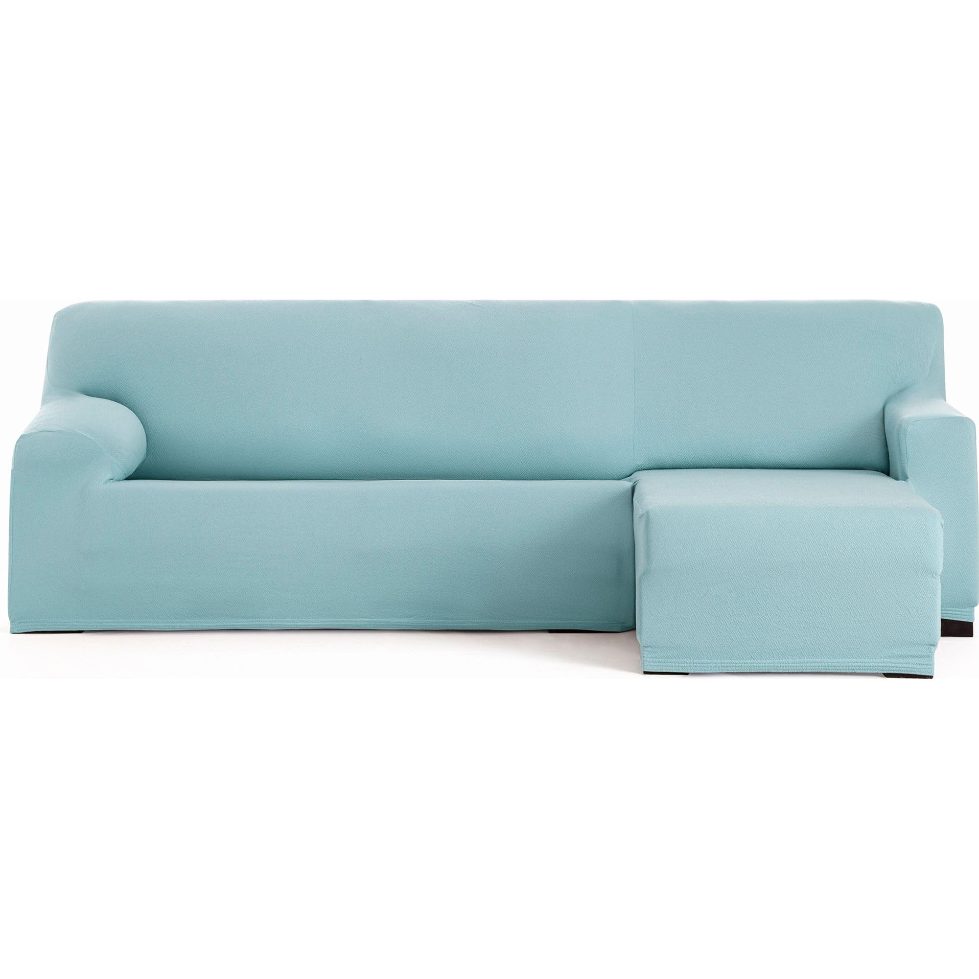 ECOMMERC3 Copridivano Chaiselongue Bielastico, Acqua Marina