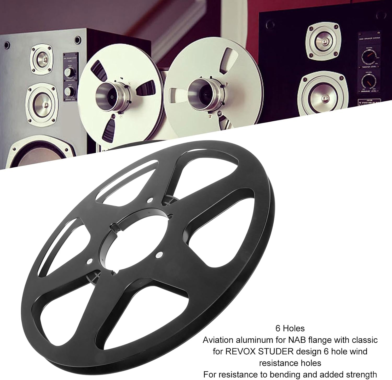 Bobina di Avvolgimento 10,5 Pollici in Lega di Alluminio - immagine 4