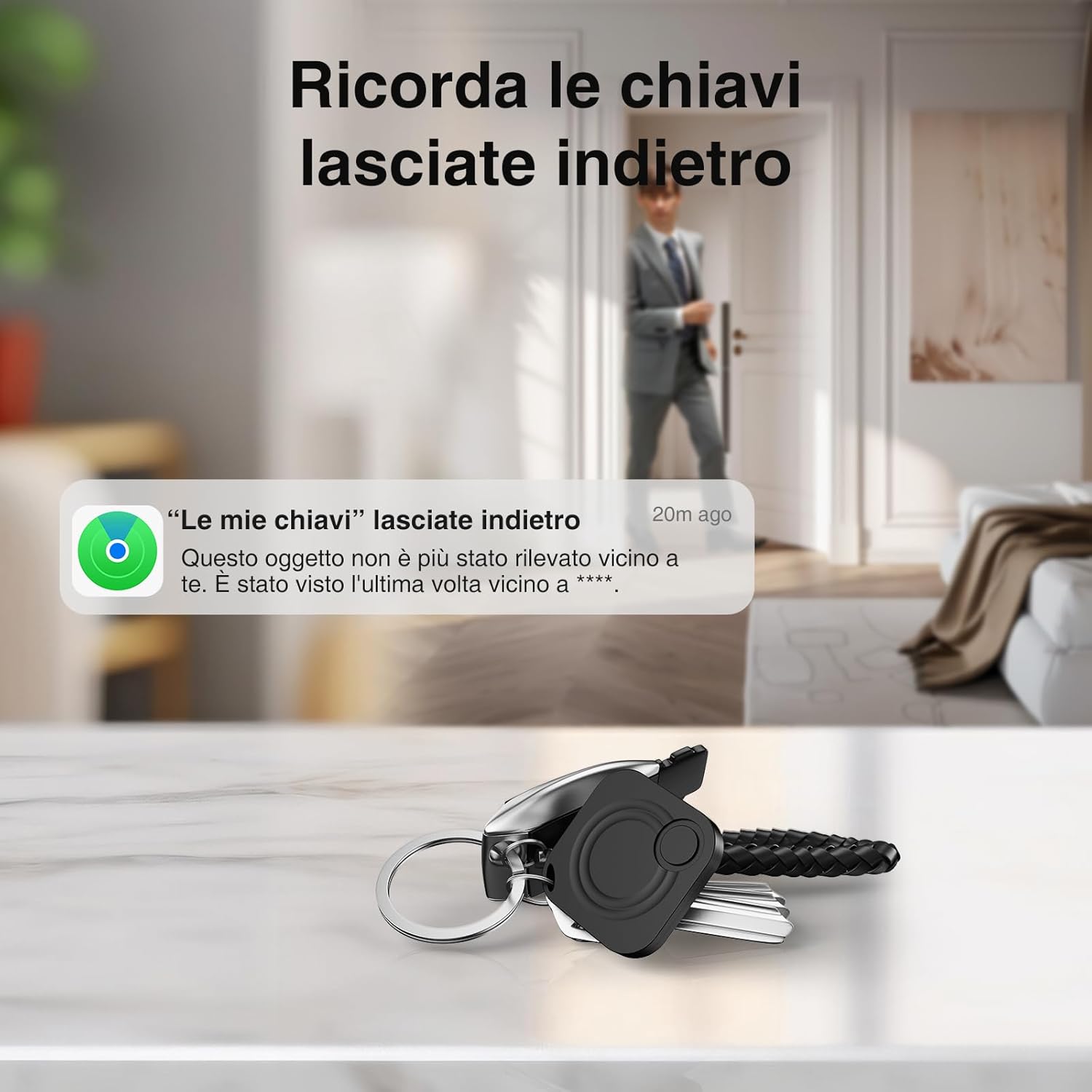 Localizzatori GPS Air Smart Tracker Tag - 2 Pezzi - immagine 5