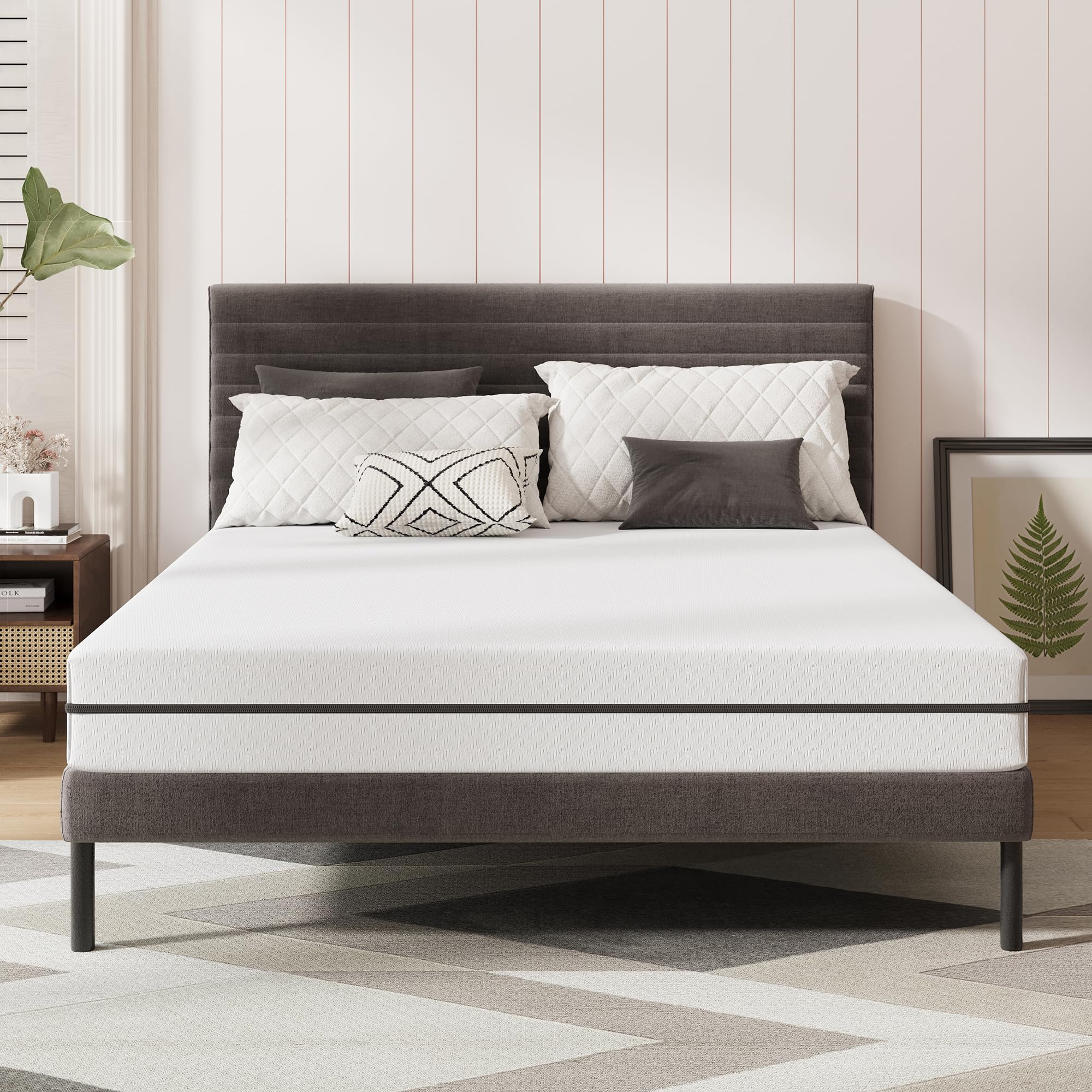 Ego Home Materasso in Schiuma Memory Foam 18cm