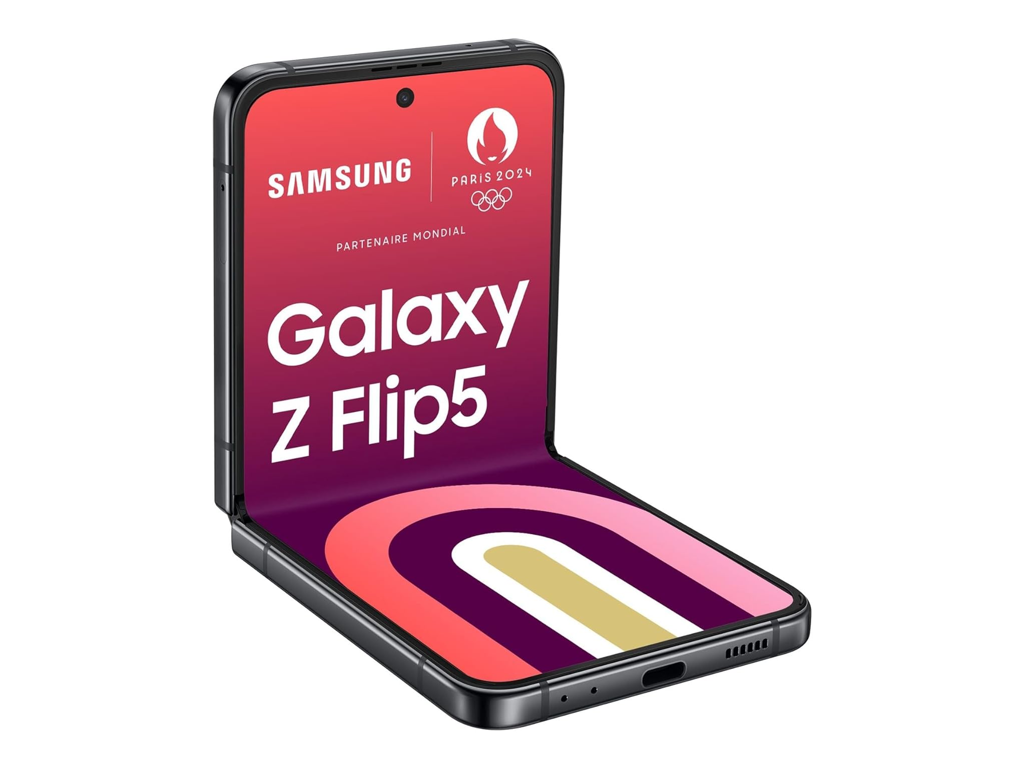 Samsung GALAXY Z Flip5 5G SM-F731B 256 GB DUAL SIM Graphite (Ricondizionato)
