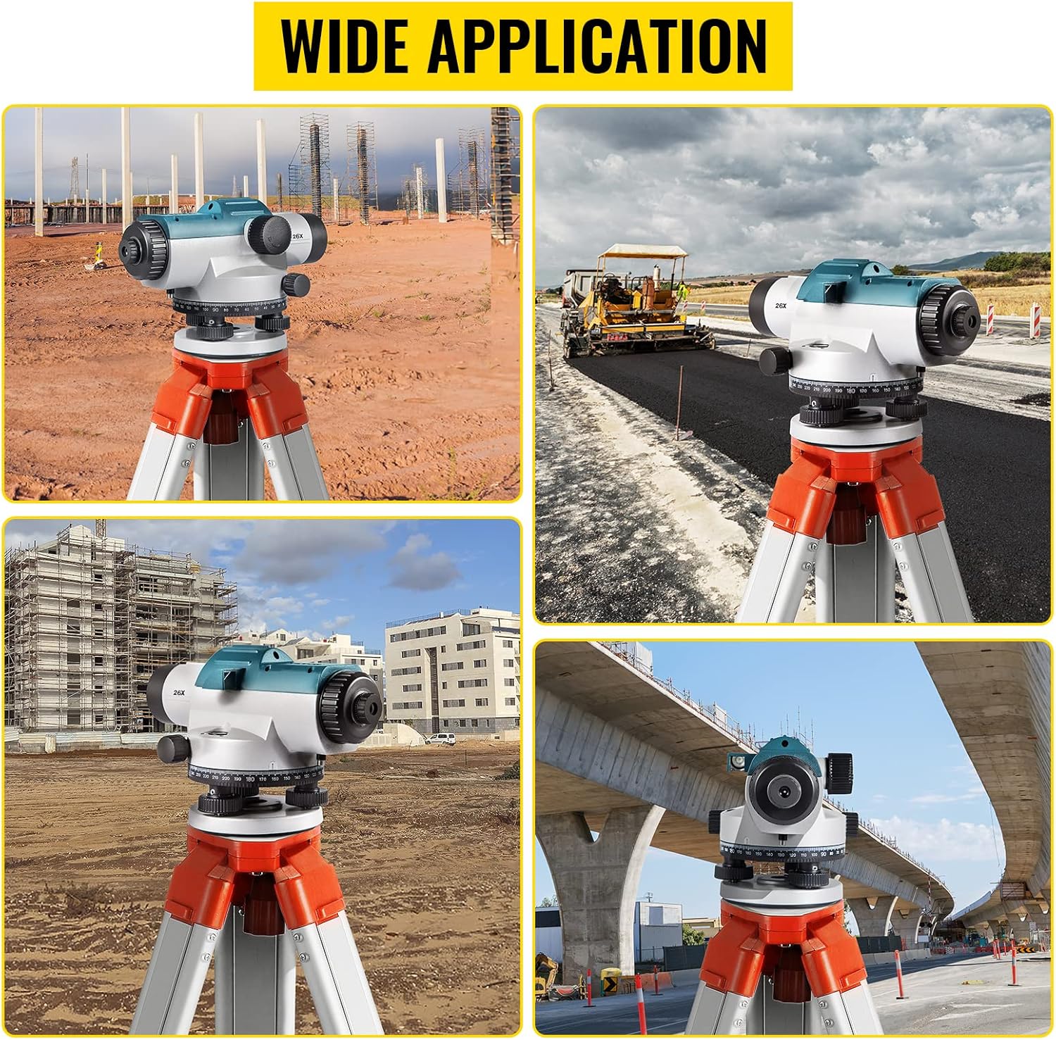 Vevor Kit Livello Ottico Automatico 26X IP54 - immagine 8