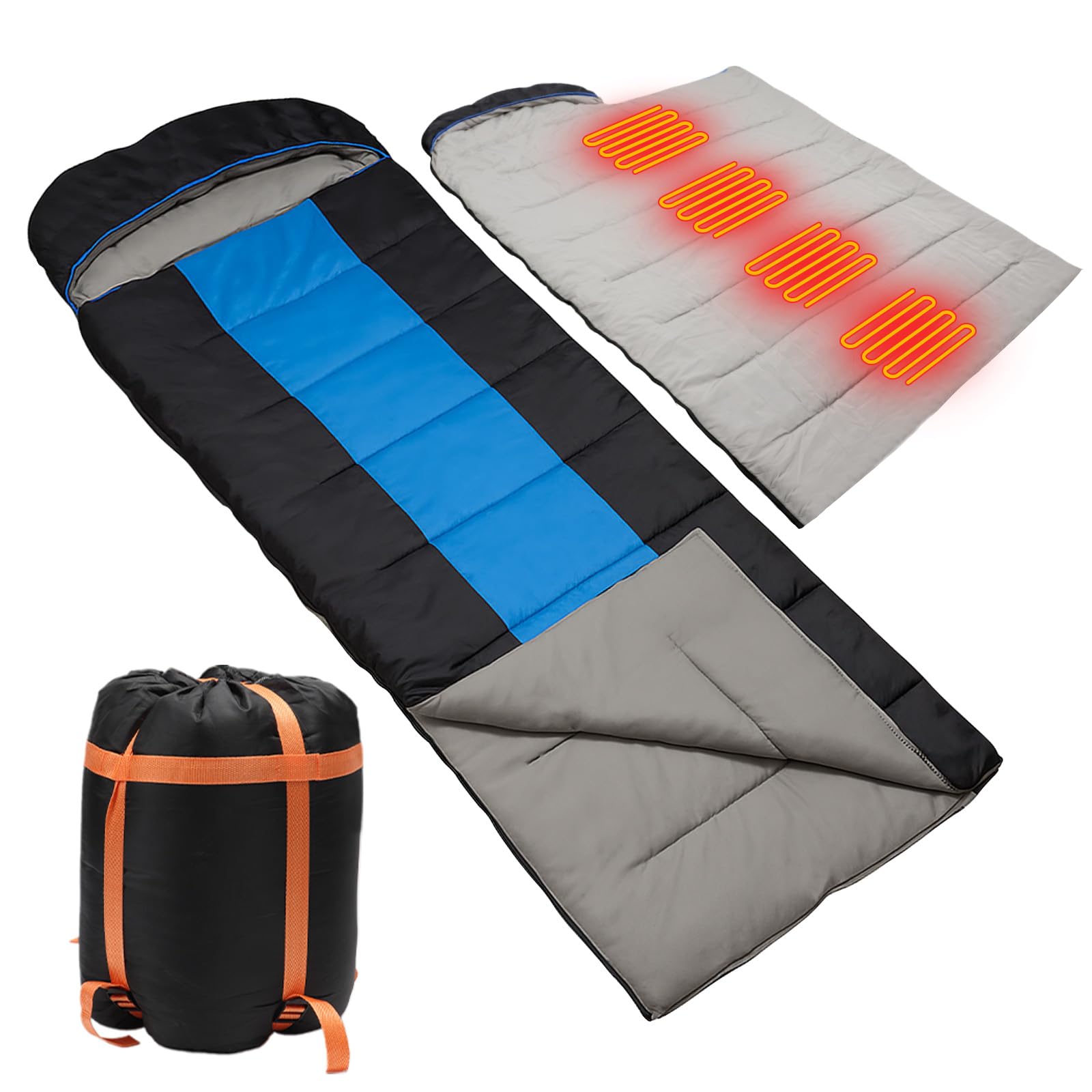 Longzhuo Sacco a Pelo Leggero 4 Stagioni per Campeggio