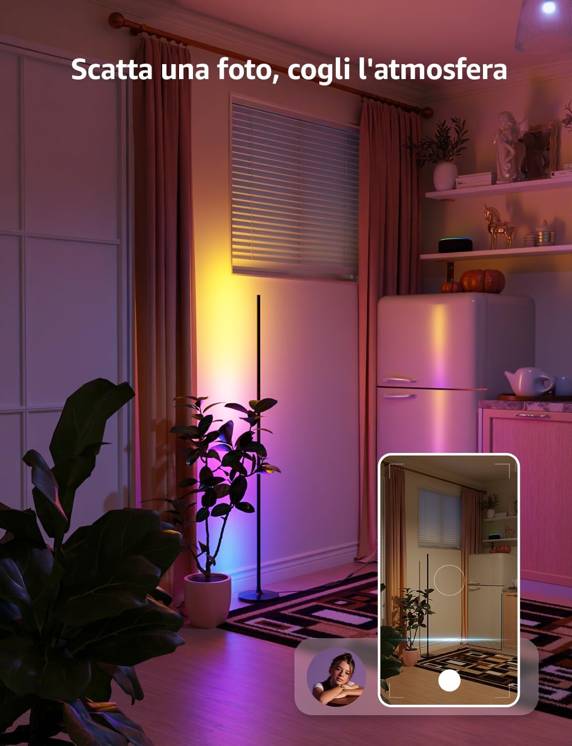 Lepro OE1 AI Piantana Lampada da Terra RGBIC Smart - immagine 4