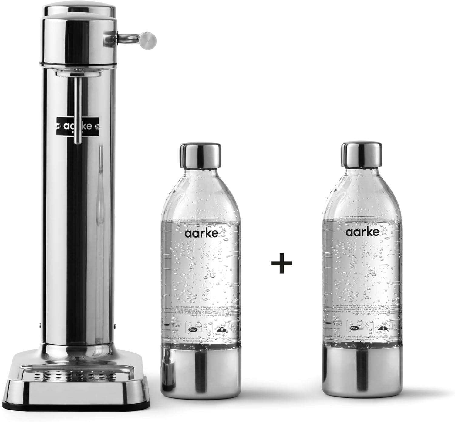 Aarke Carbonator 3 - Gasatore d'Acqua, Acciaio - immagine 1