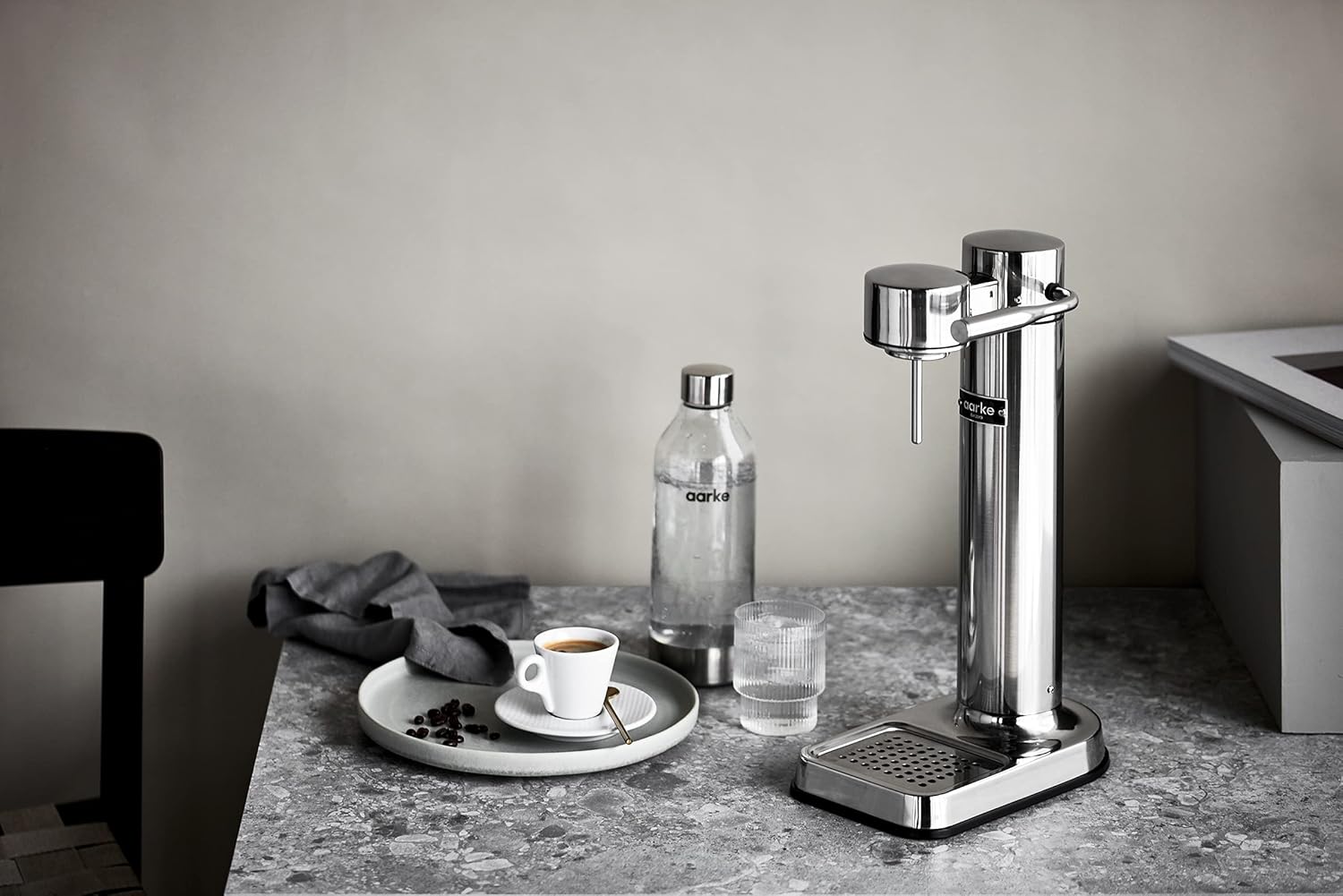 Aarke Carbonator 3 - Gasatore d'Acqua, Acciaio - immagine 3