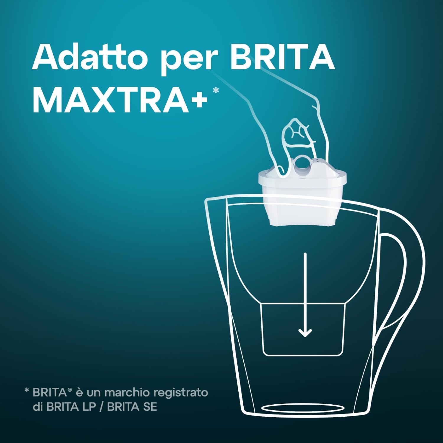 Aquaeffect MAX+ Filtri Acqua Compatibili Brita - 3 Pezzi - immagine 7
